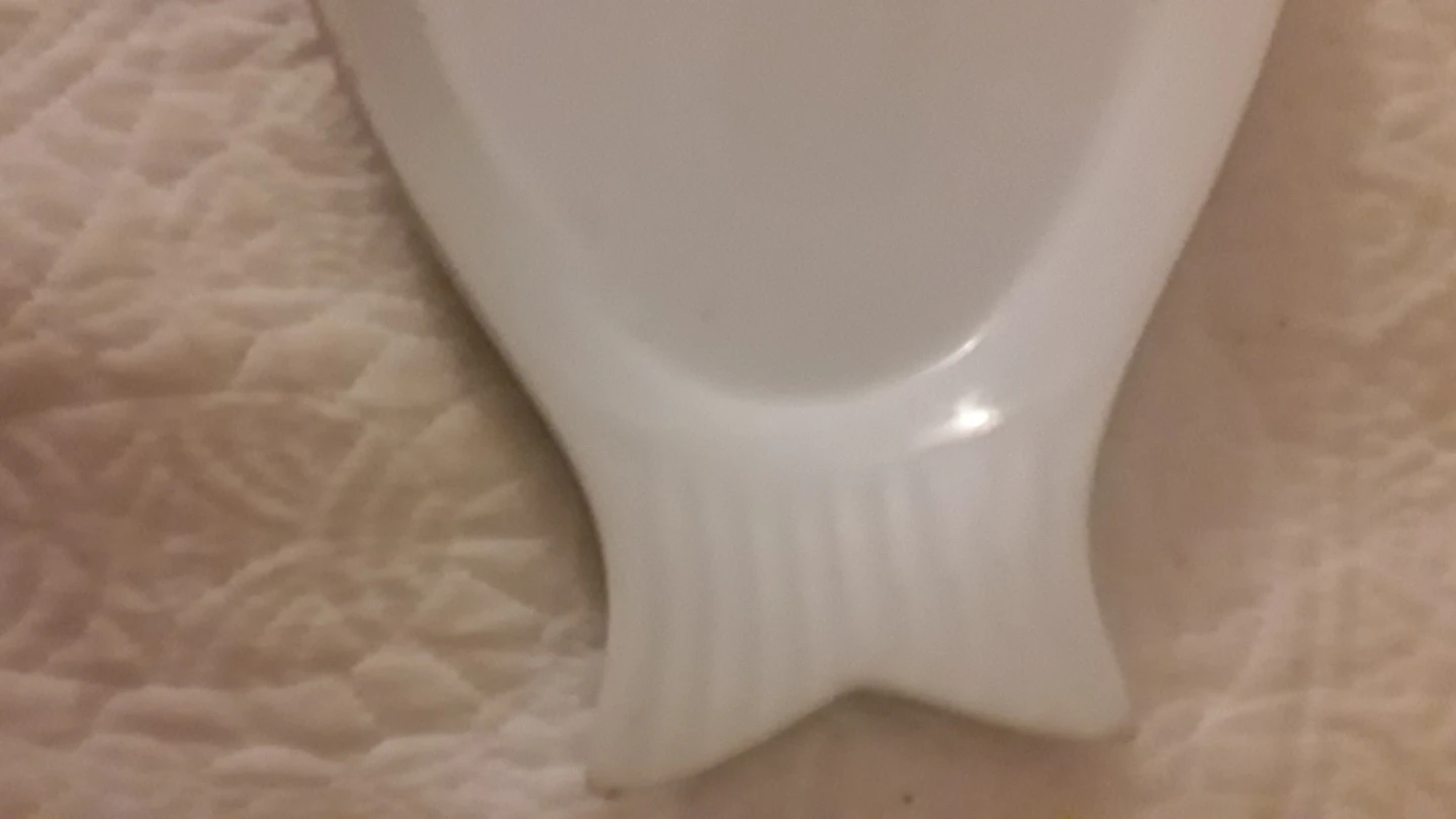 Stokes White Fish Shaped Serving Platter - photo 4