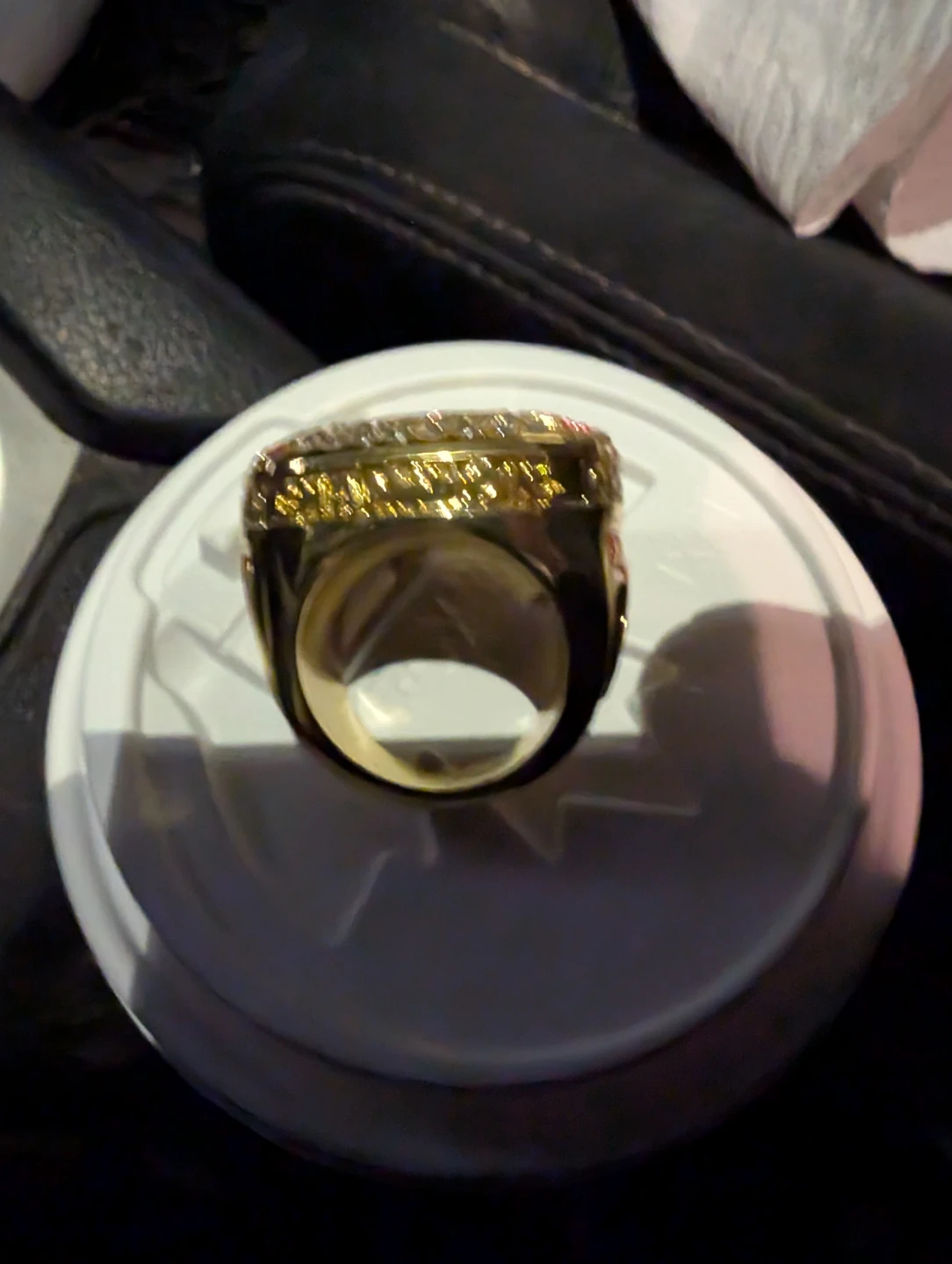 Gold Baseball Championship Ring - photo 4