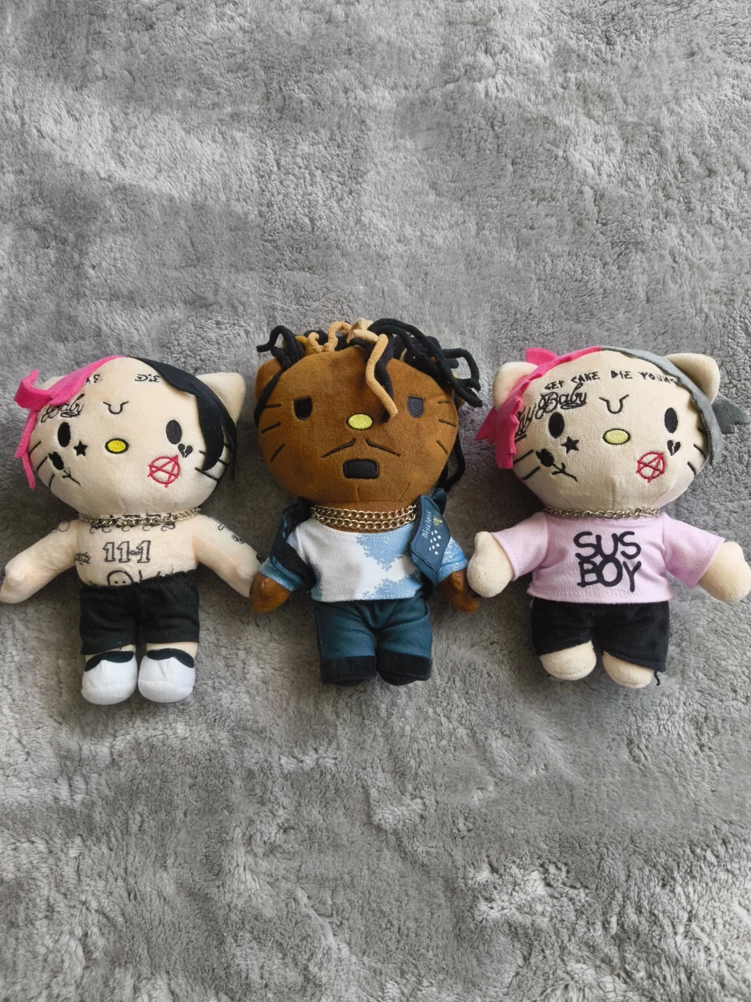 Set of 3 Plush Toys