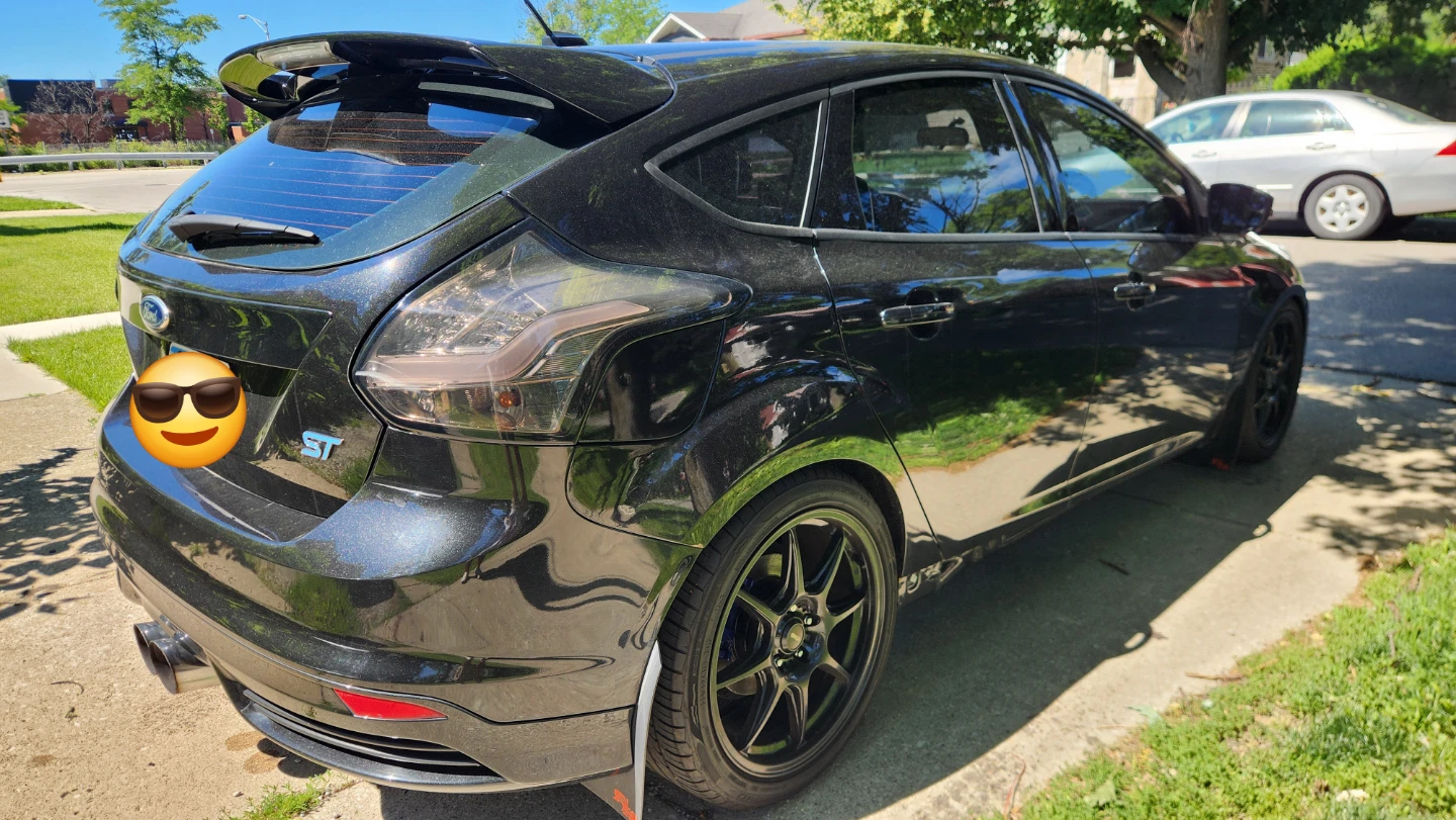 2013 Black Ford Focus ST3