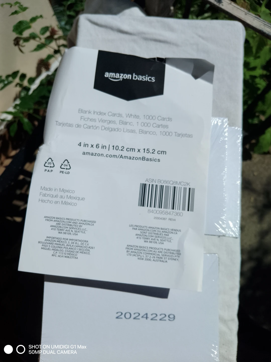 Amazon Basics White Index Cards - 1000 Cards - photo 4