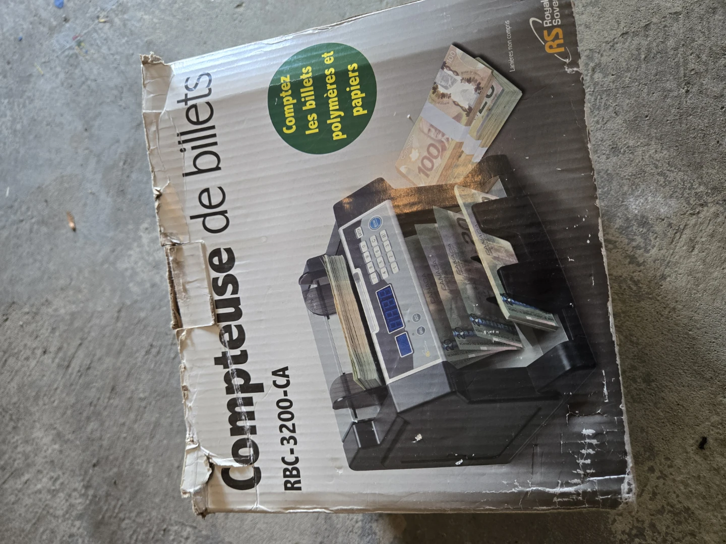 RBC-3200-CA Bill Counter - photo 3