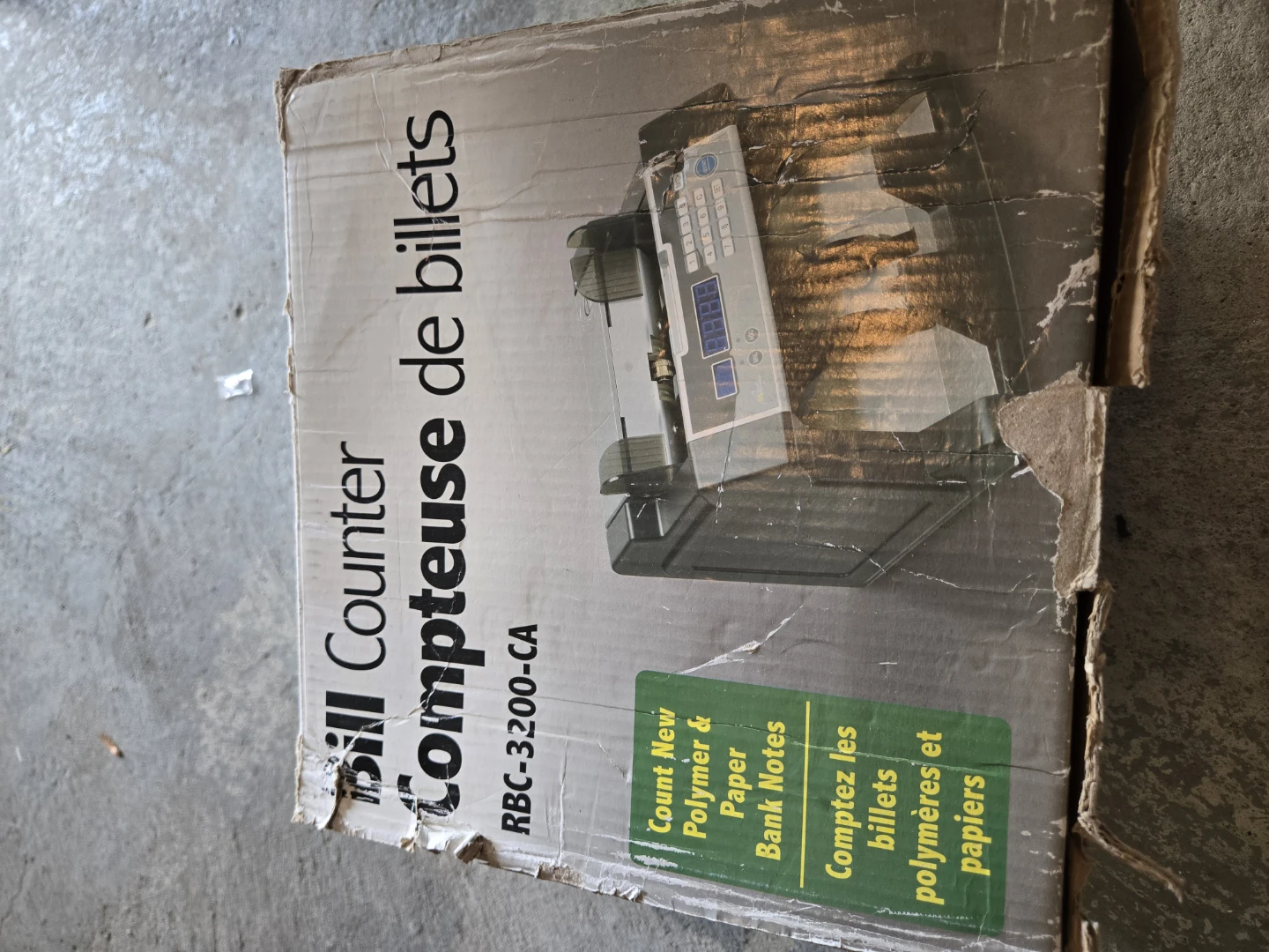 RBC-3200-CA Bill Counter - photo 4
