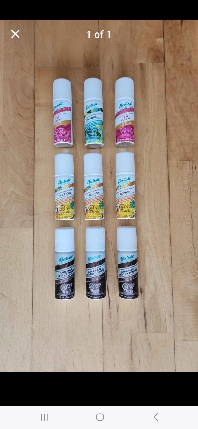 Batiste Original/XXL Volume/Tropical/Dark Hair Dry Shampoos