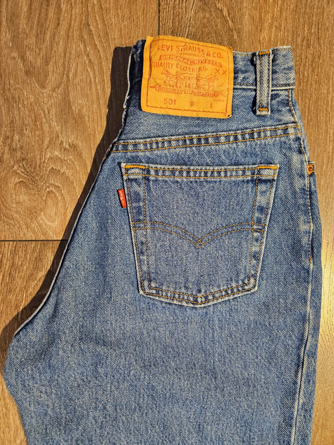 Reworked Vintage Levi's 501 Jeans