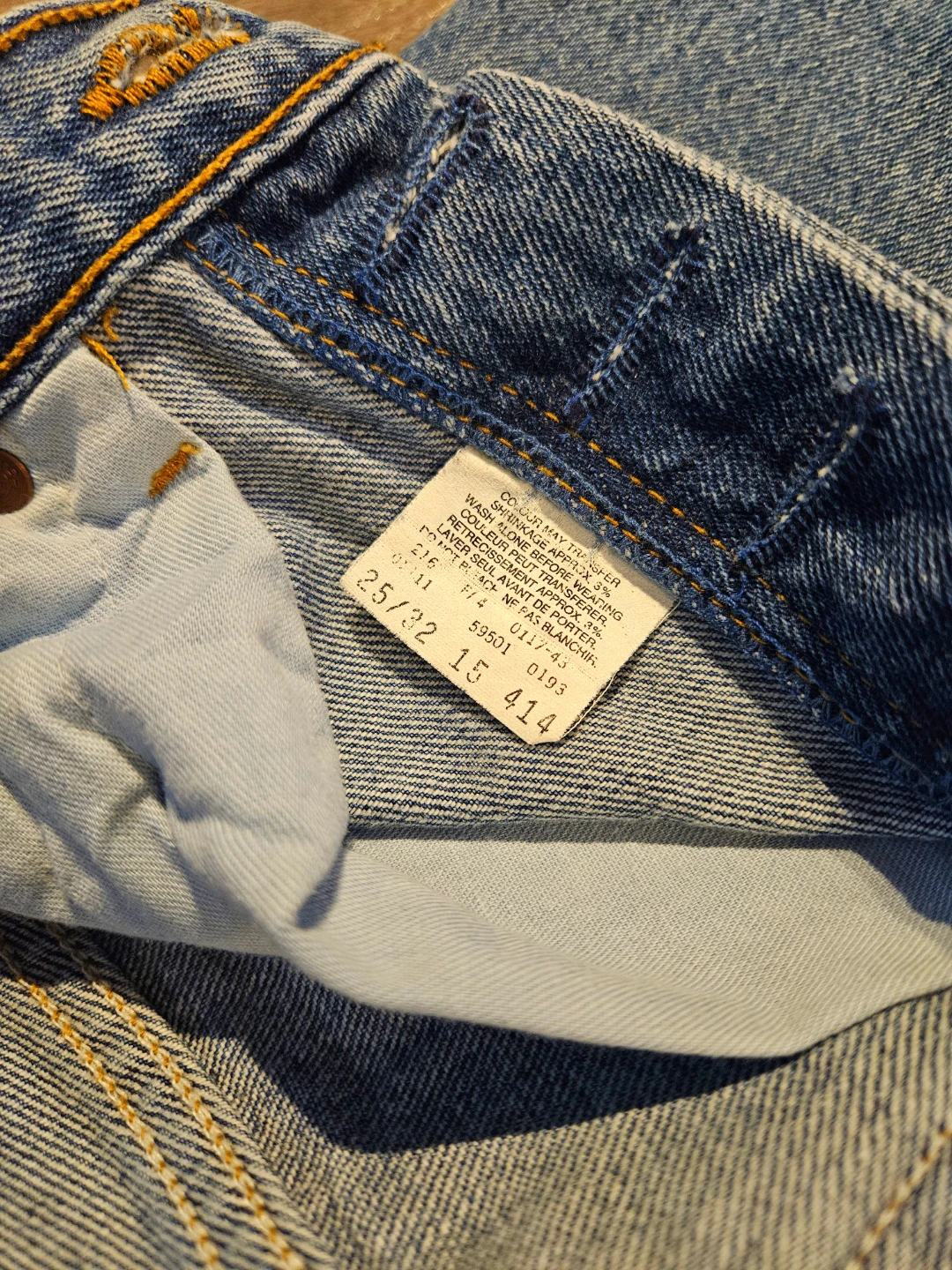 Reworked Vintage Levi's 501 Jeans - photo 4