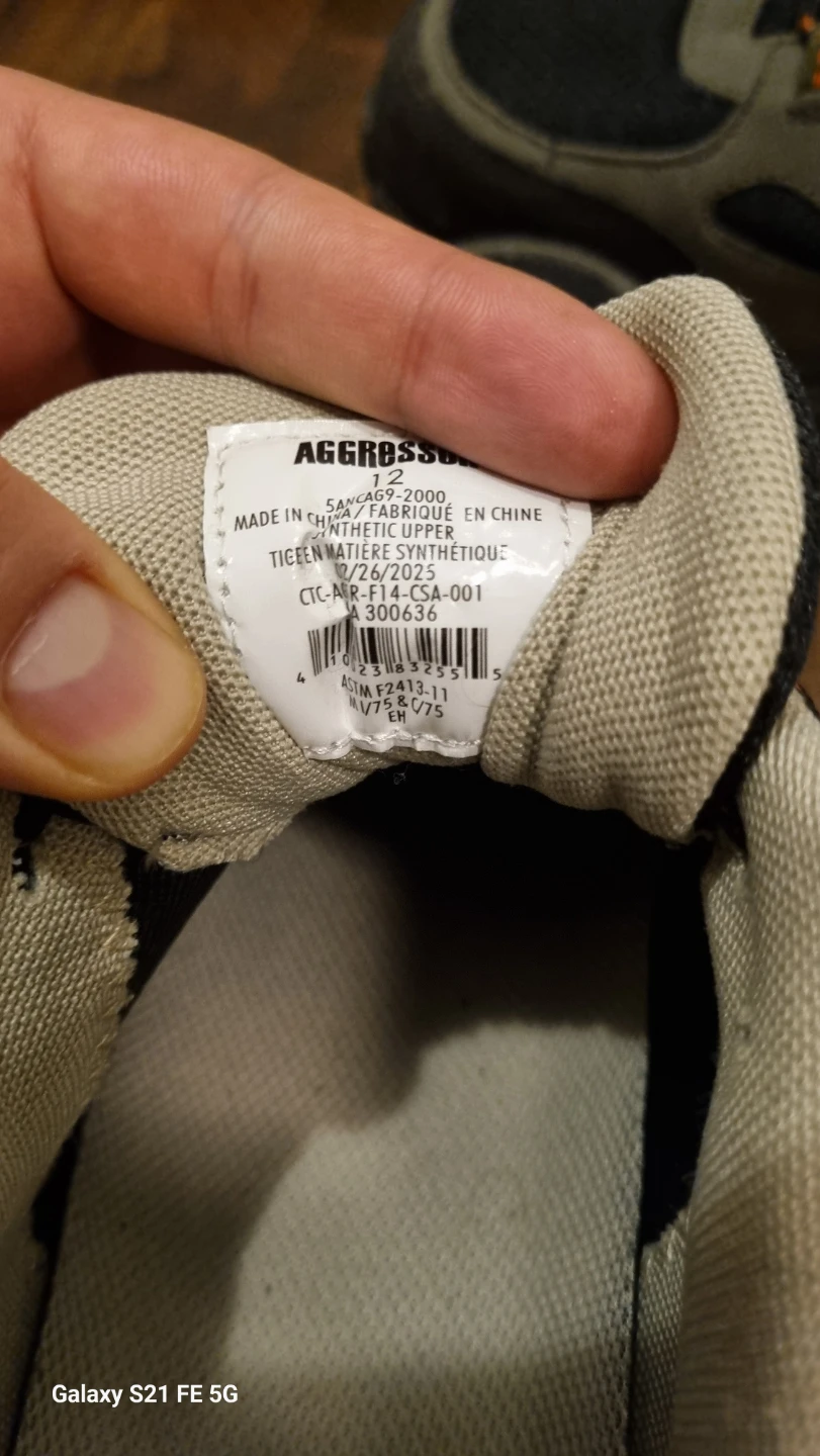 Mark's Aggressors Men's Hefty Shoes Size 12 - photo 3