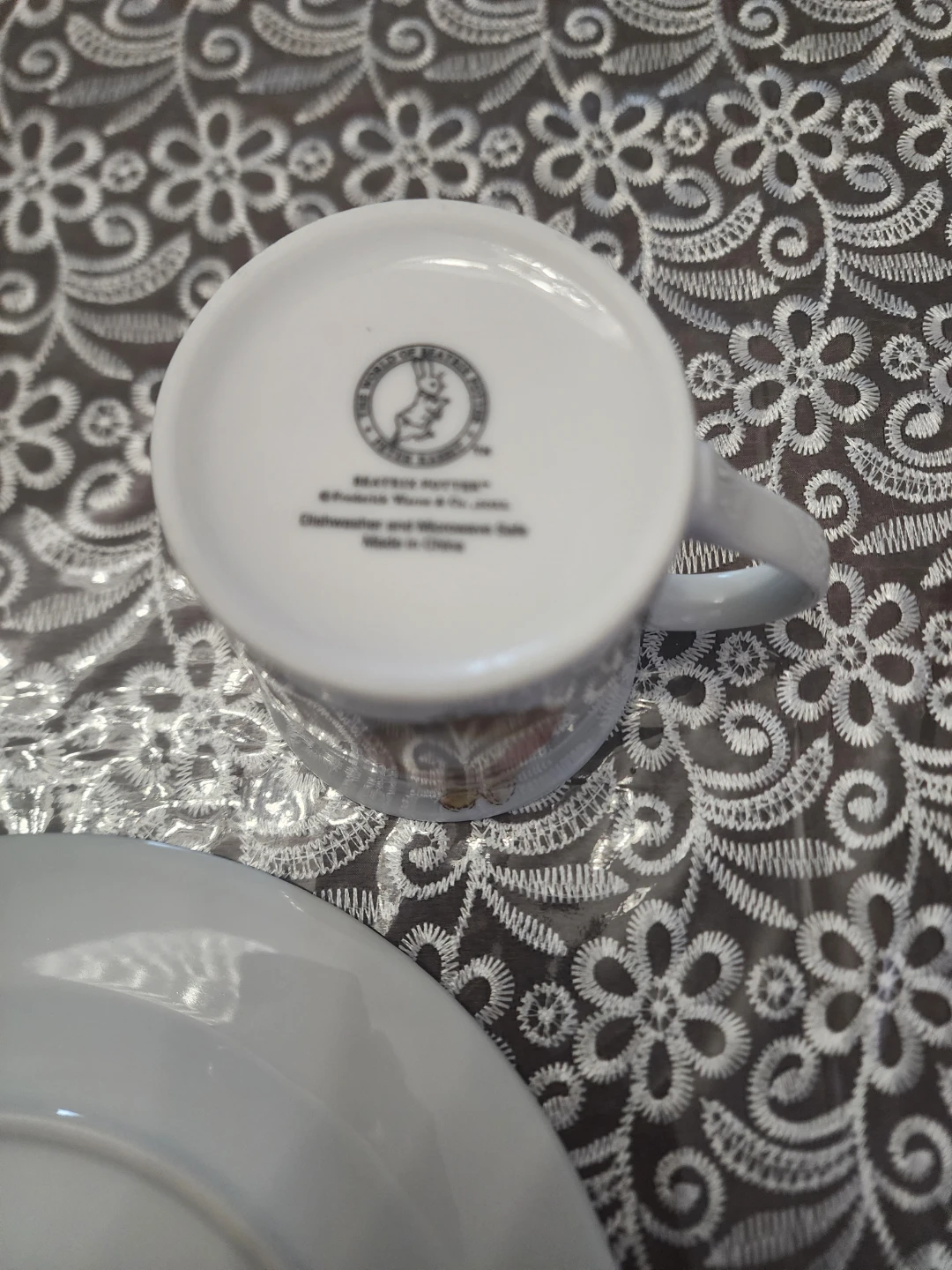 Beatrix Potter Plate and Mug Set - photo 3