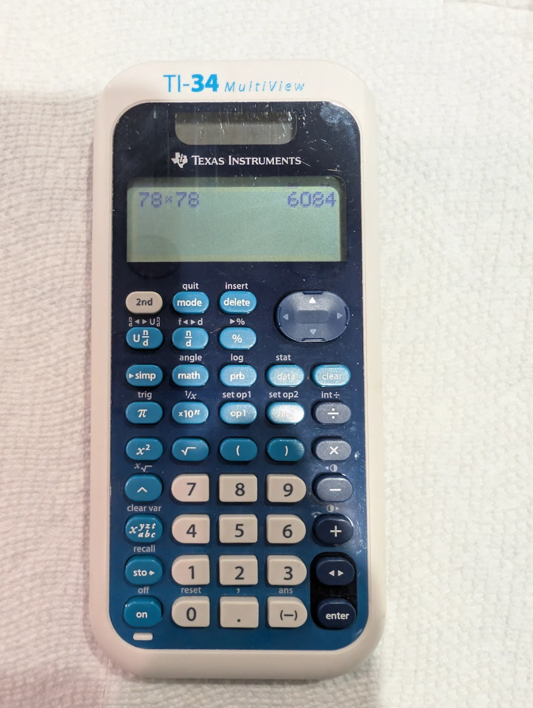 Texas Instruments TI-34 MultiView Scientific Calculator - photo 2
