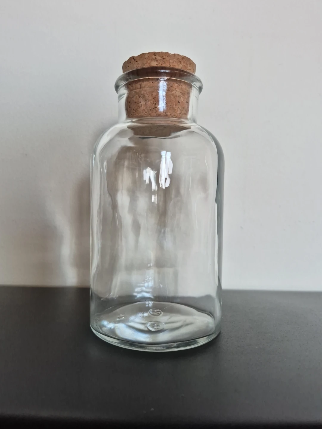 Classic Glass Apothecary Jar with Cork Lid