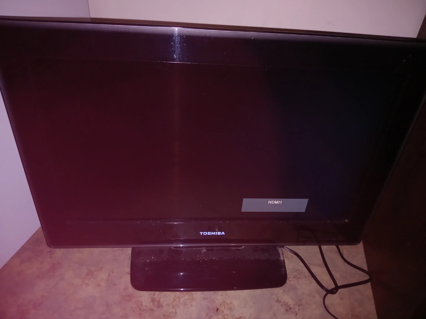 Toshiba TV with DVD Player