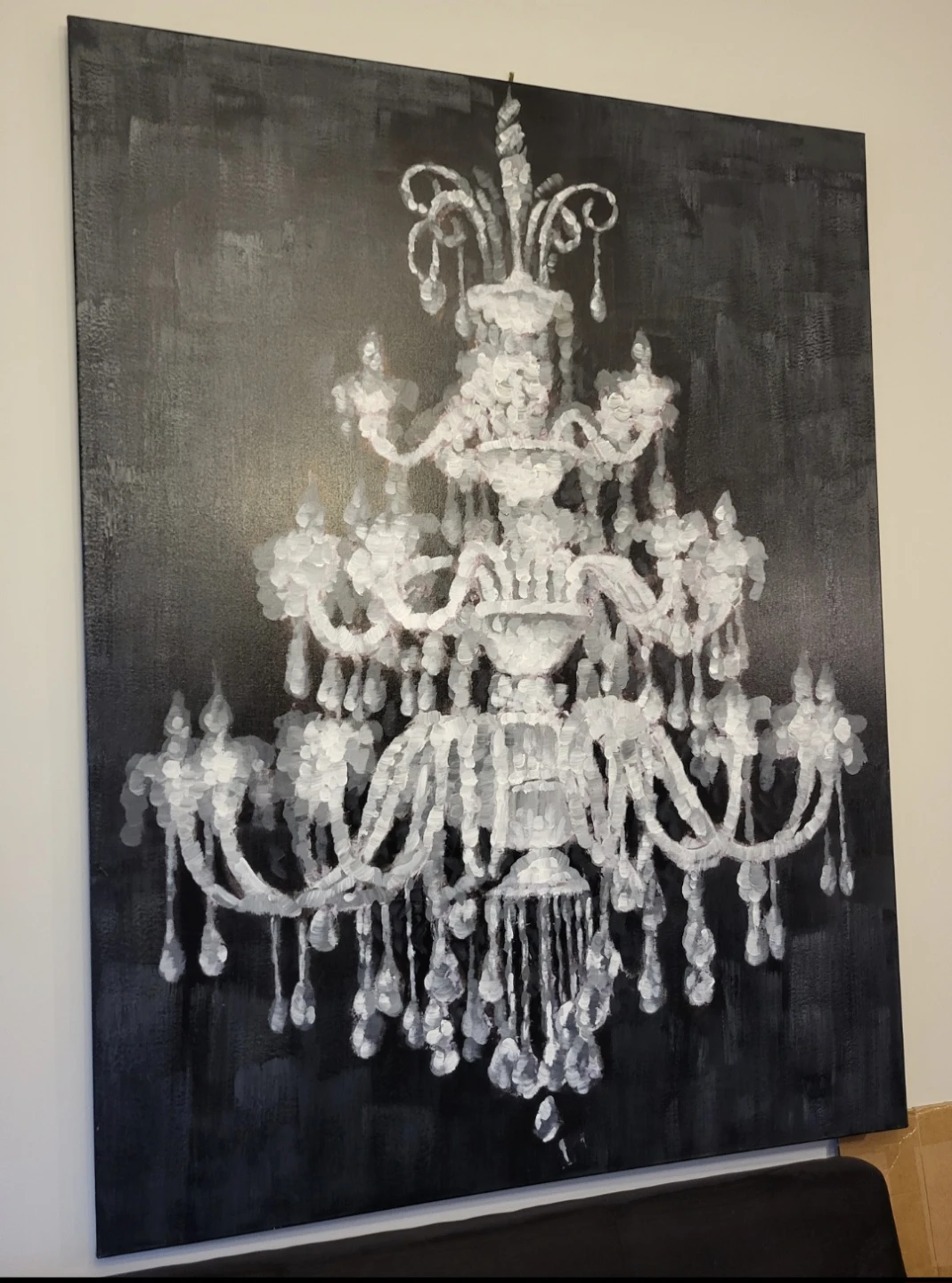 Canvas Painting of Chandelier/OBO