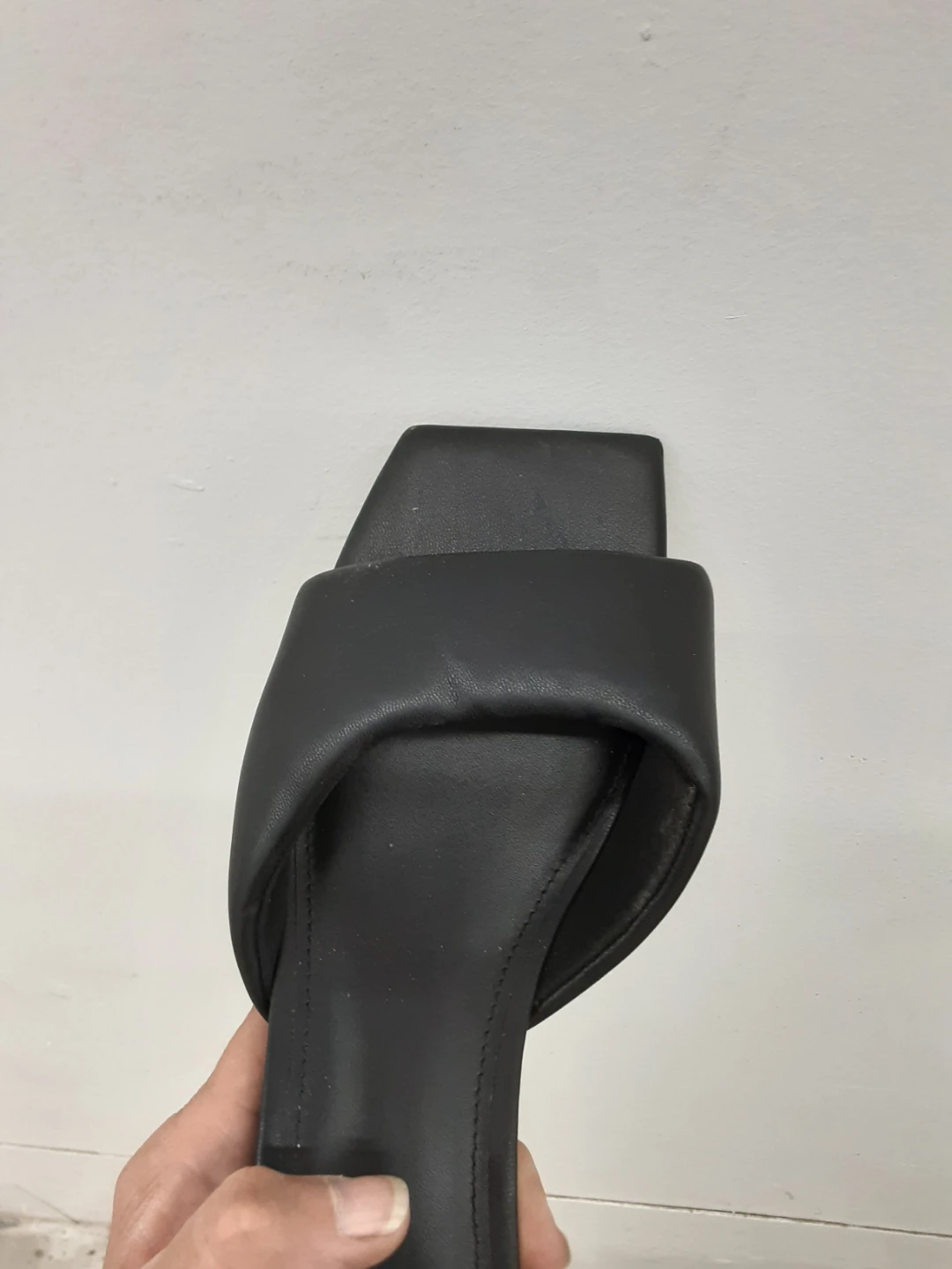 ALDO Black Pillow Walk Heeled Slides - photo 4
