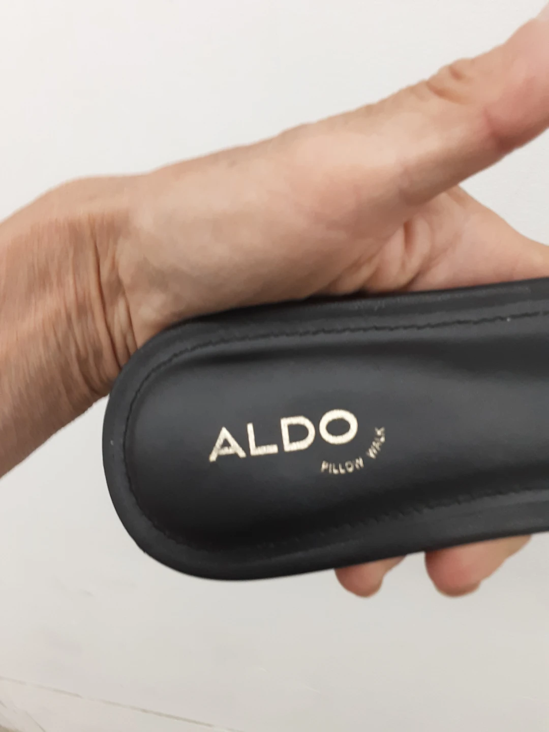 ALDO Black Pillow Walk Heeled Slides - photo 5