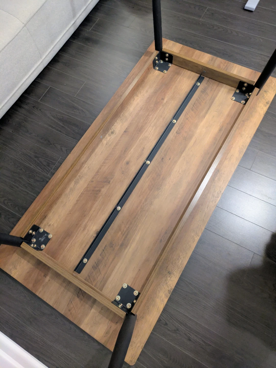 Wooden Rustic Dining Table 70" - photo 2