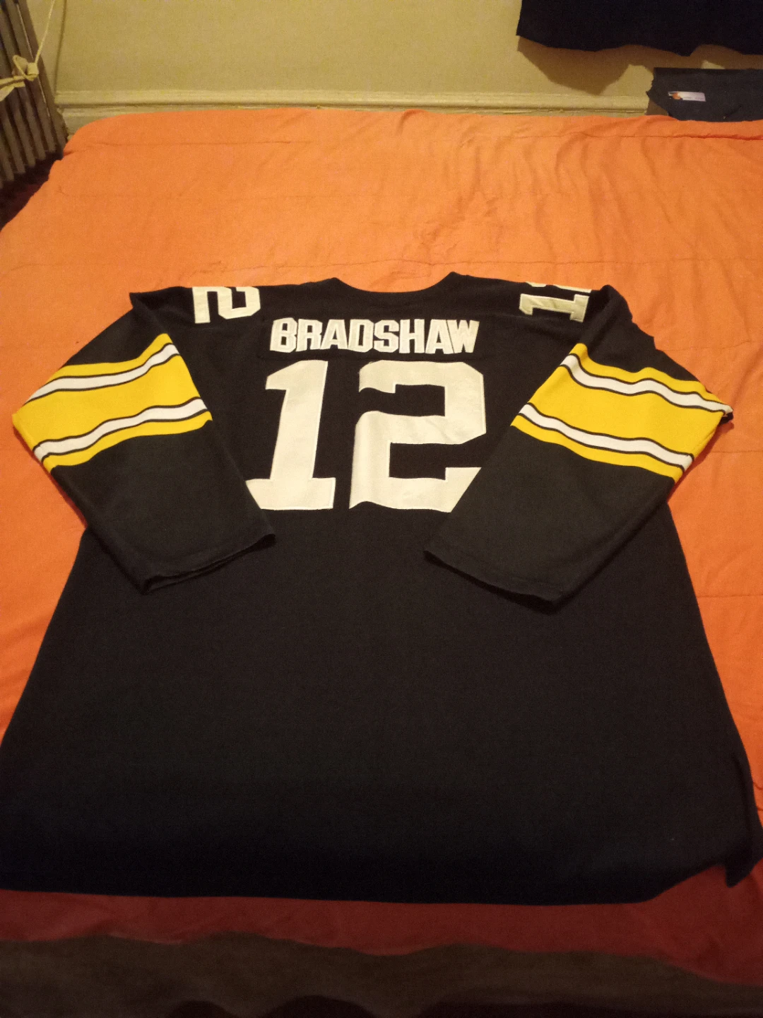 Mitchell & Ness Terry Bradshaw Pittsburgh Steelers #12 Jersey
