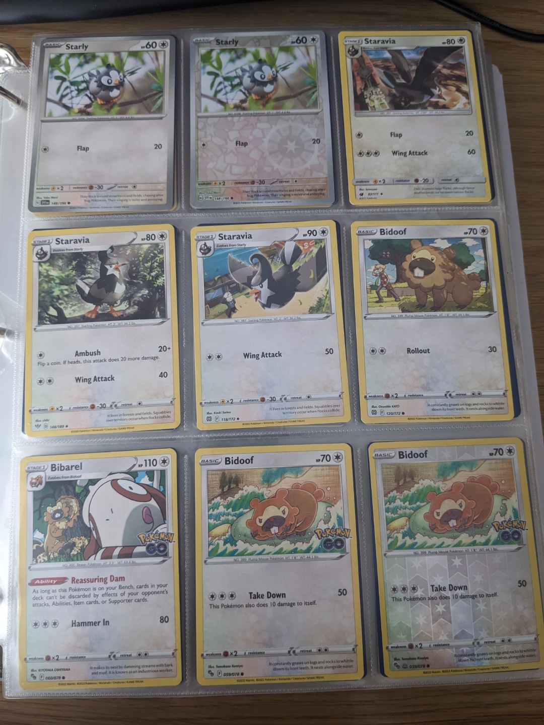 Pokemon dex 387-494 $.5ea $.75 shiny