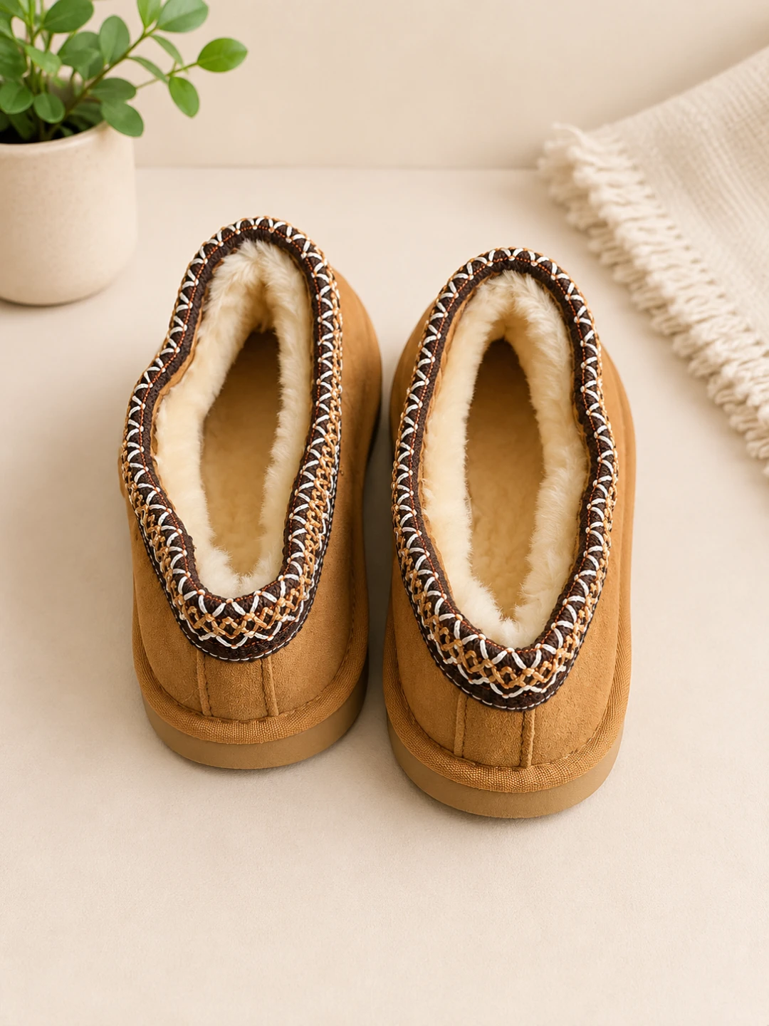 UGG Shearling Lined Slippers - photo 3
