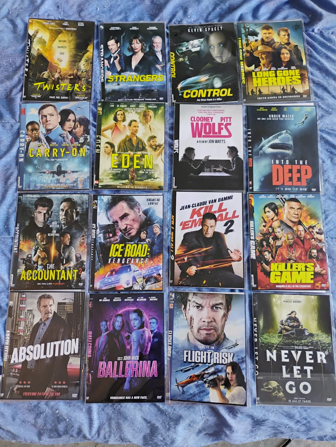 Collection of 27 Action and Thriller DVDs