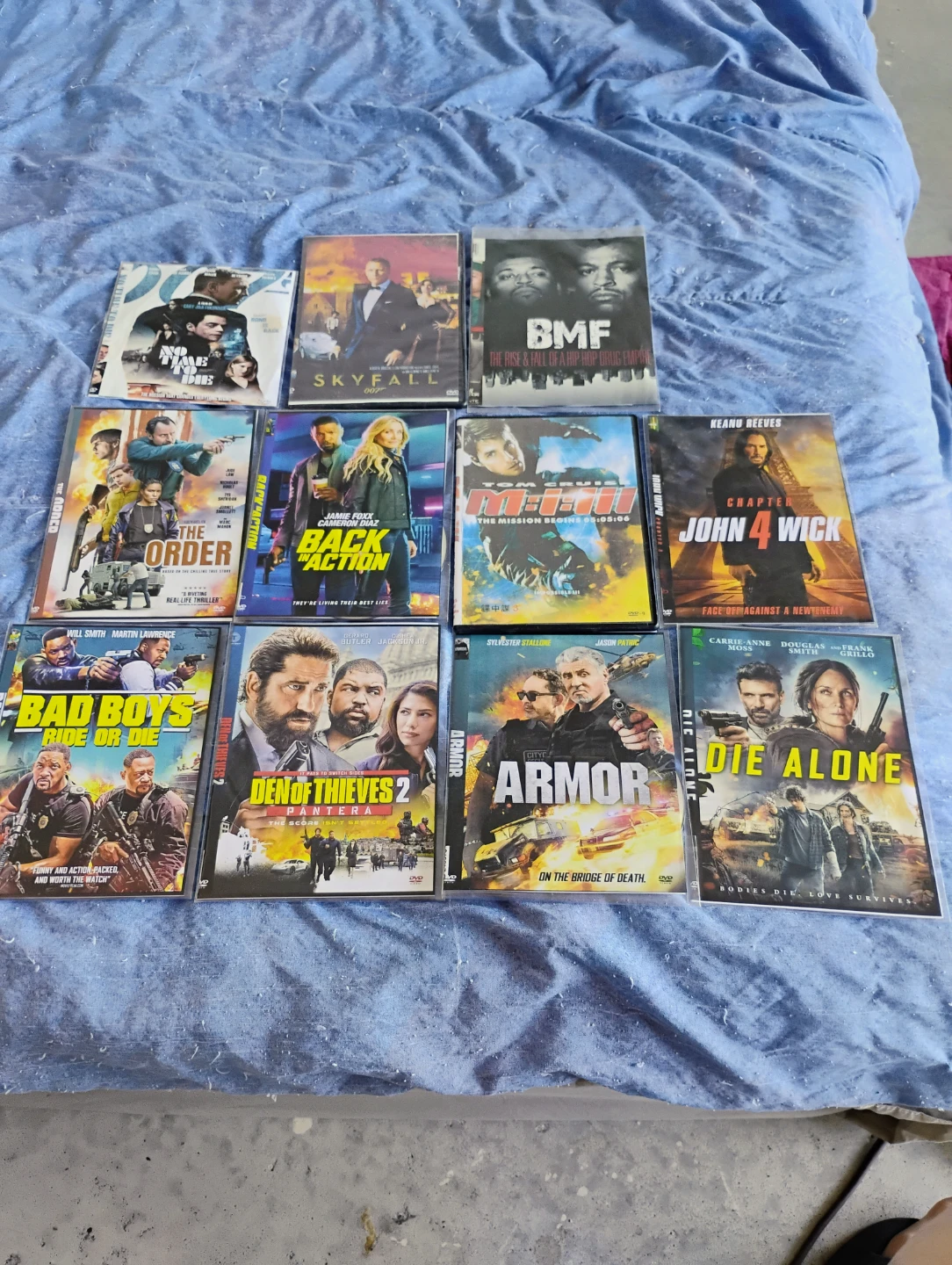 Collection of 27 Action and Thriller DVDs - photo 2
