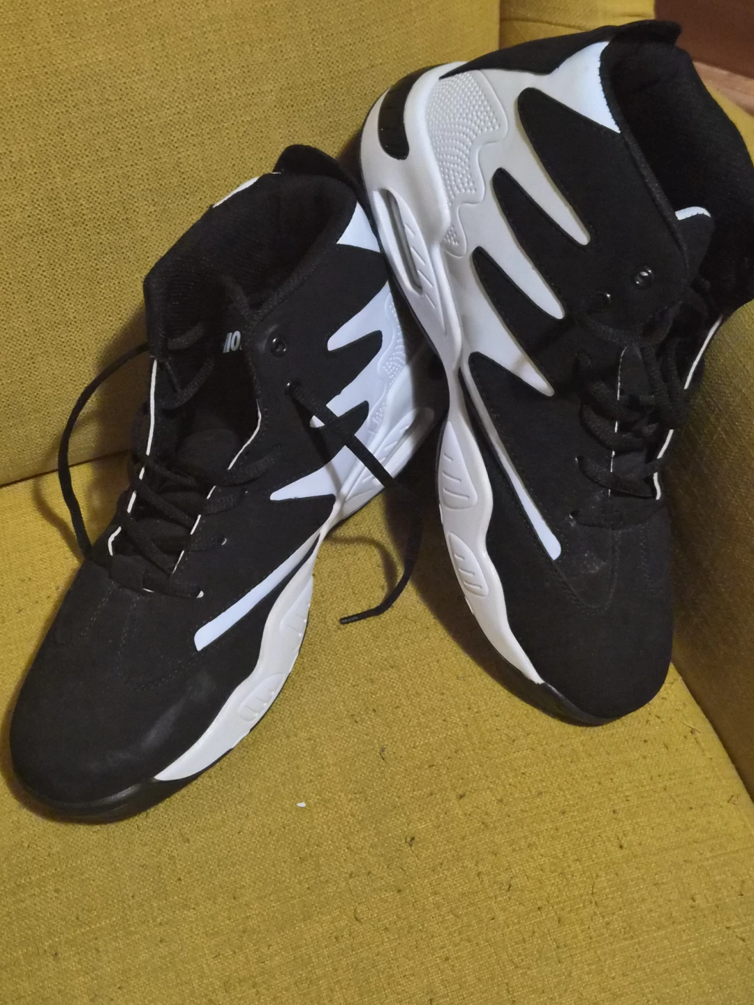 Black and White Men's Sneakers - photo 3