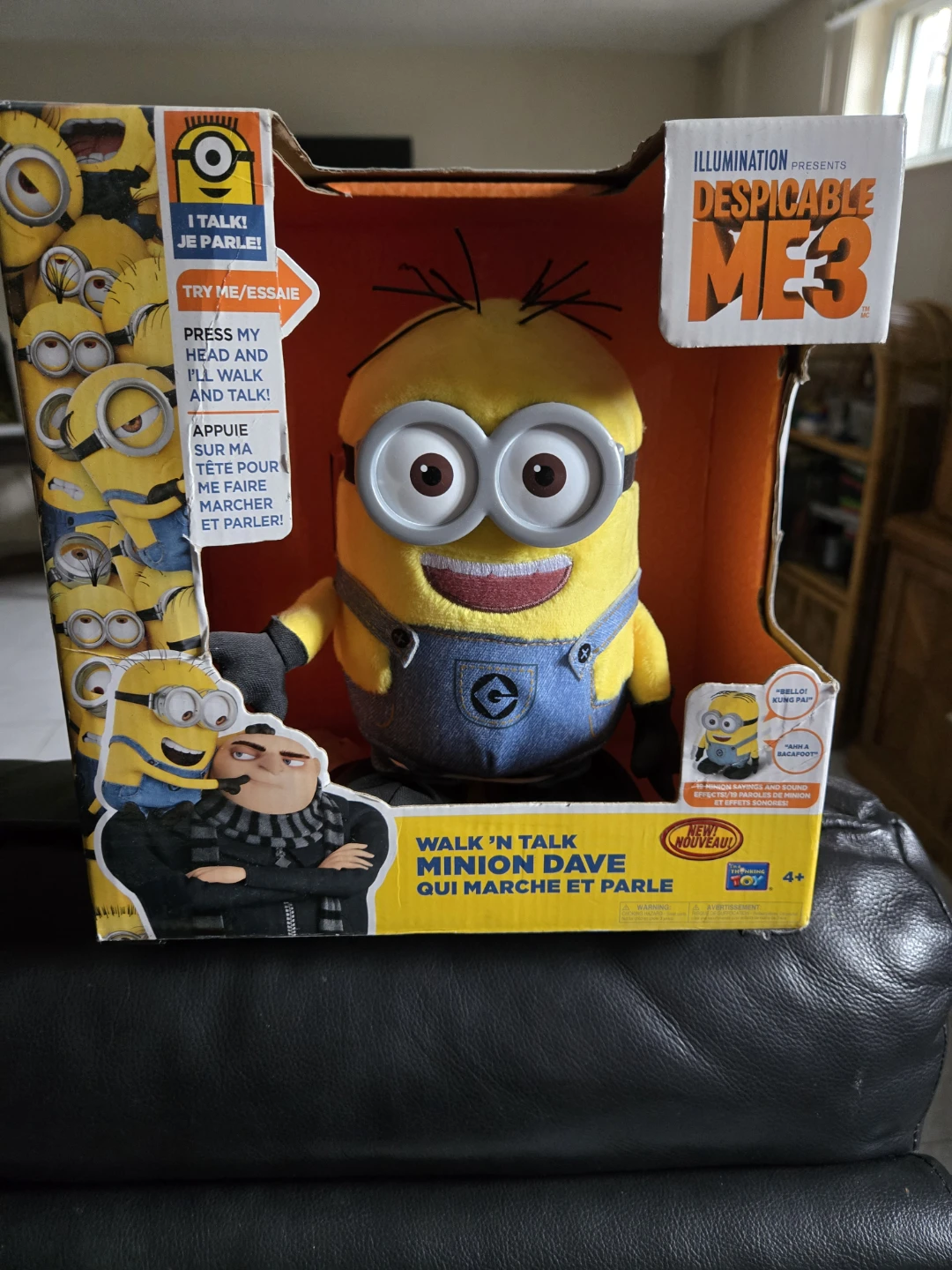 Despicable Me 3 Minion Dave Walk 'n Talk Toy