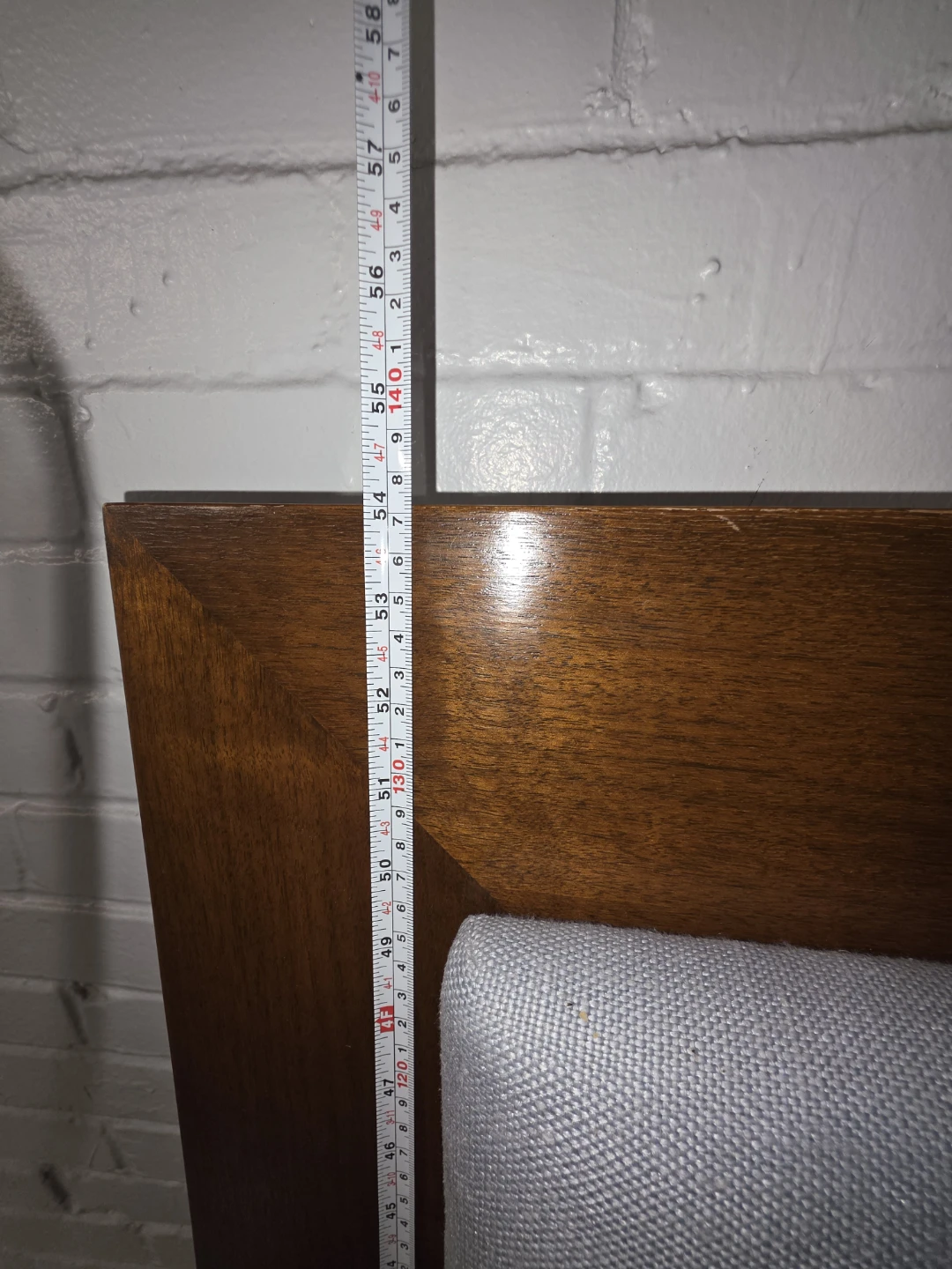 Queen Size Wood and Upholstered Headboard - photo 4