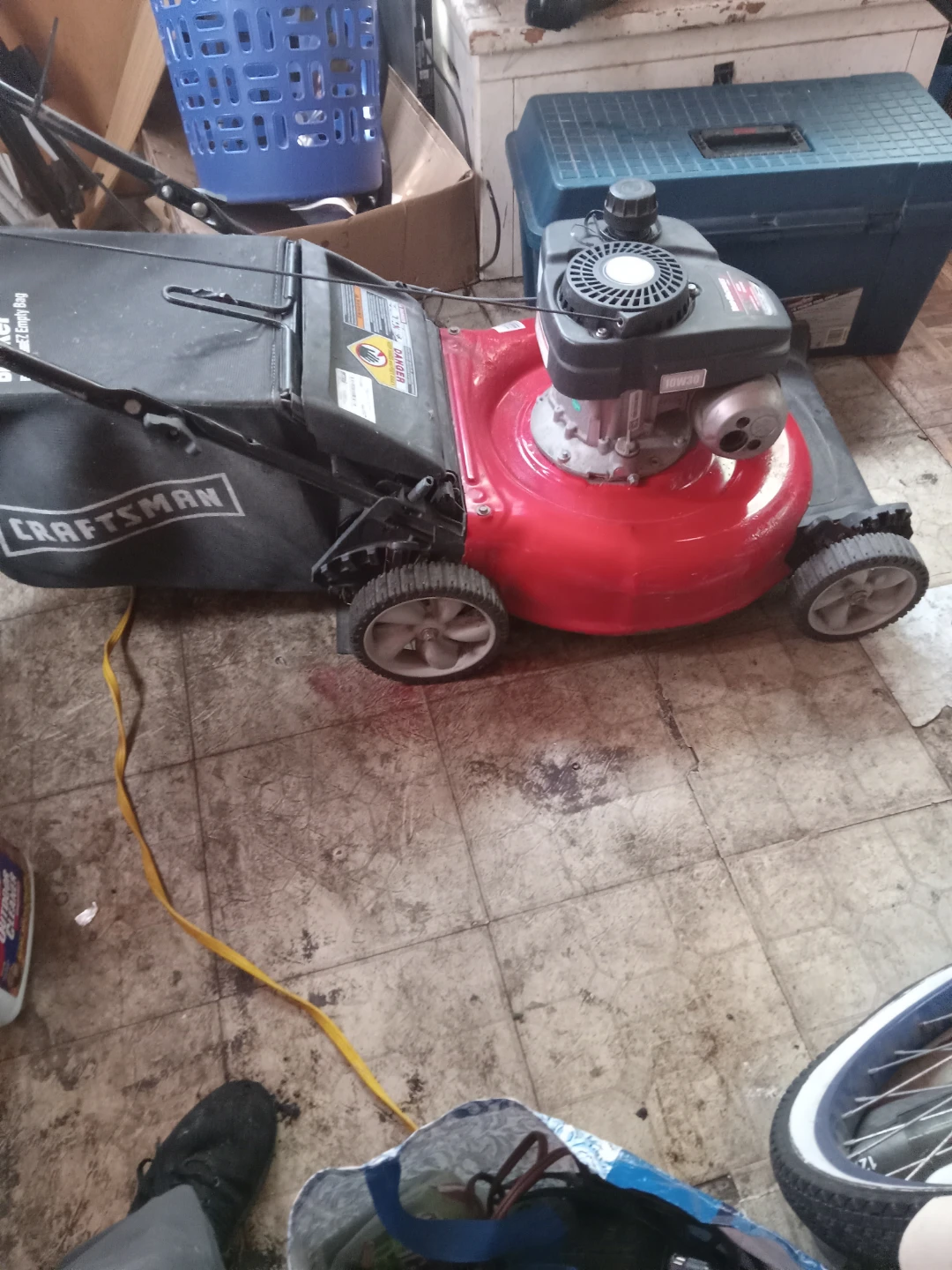 Craftsman Red Gas Lawn Mower