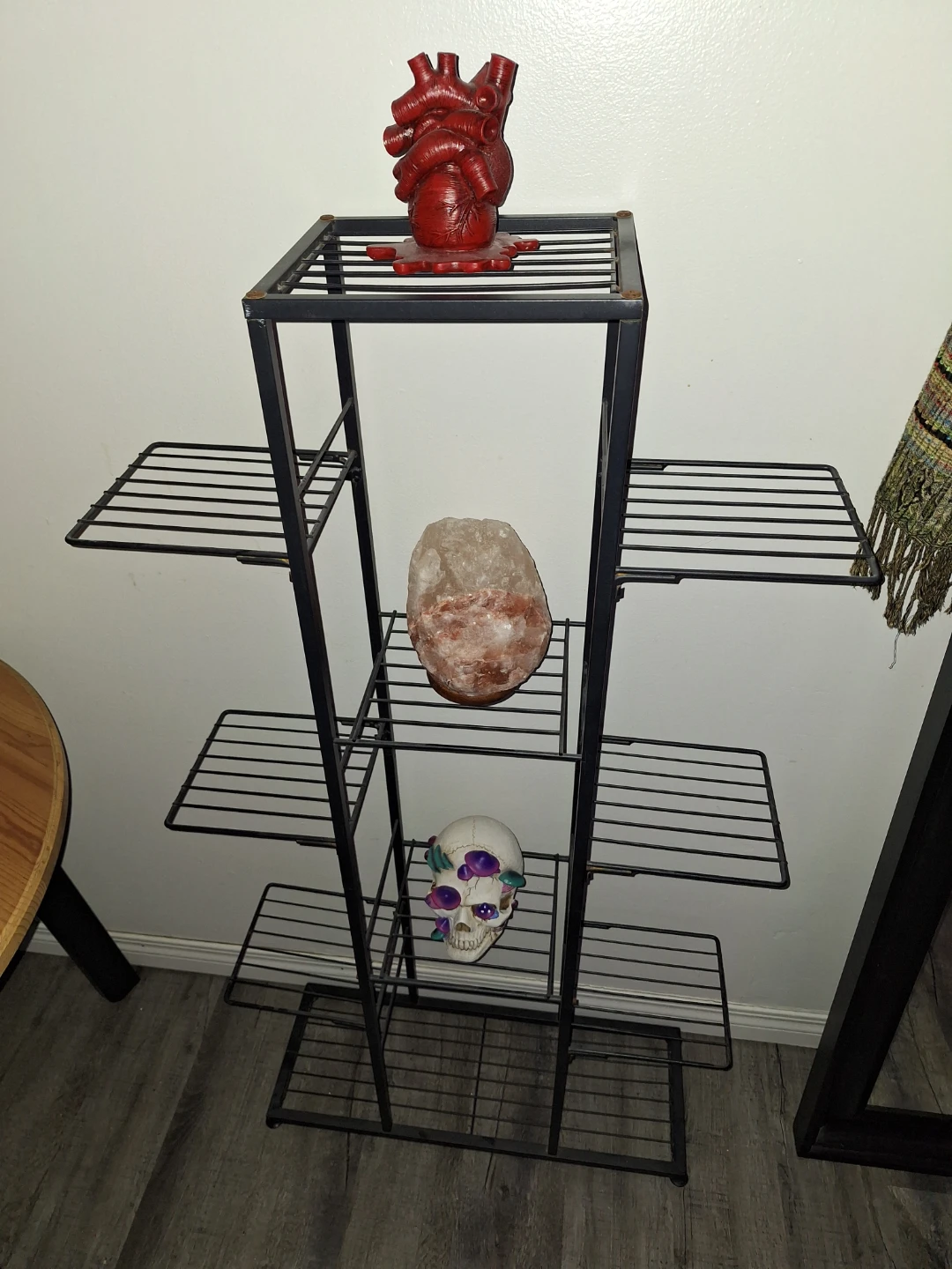 Multi-Tier Black Metal Plant Stand - photo 4