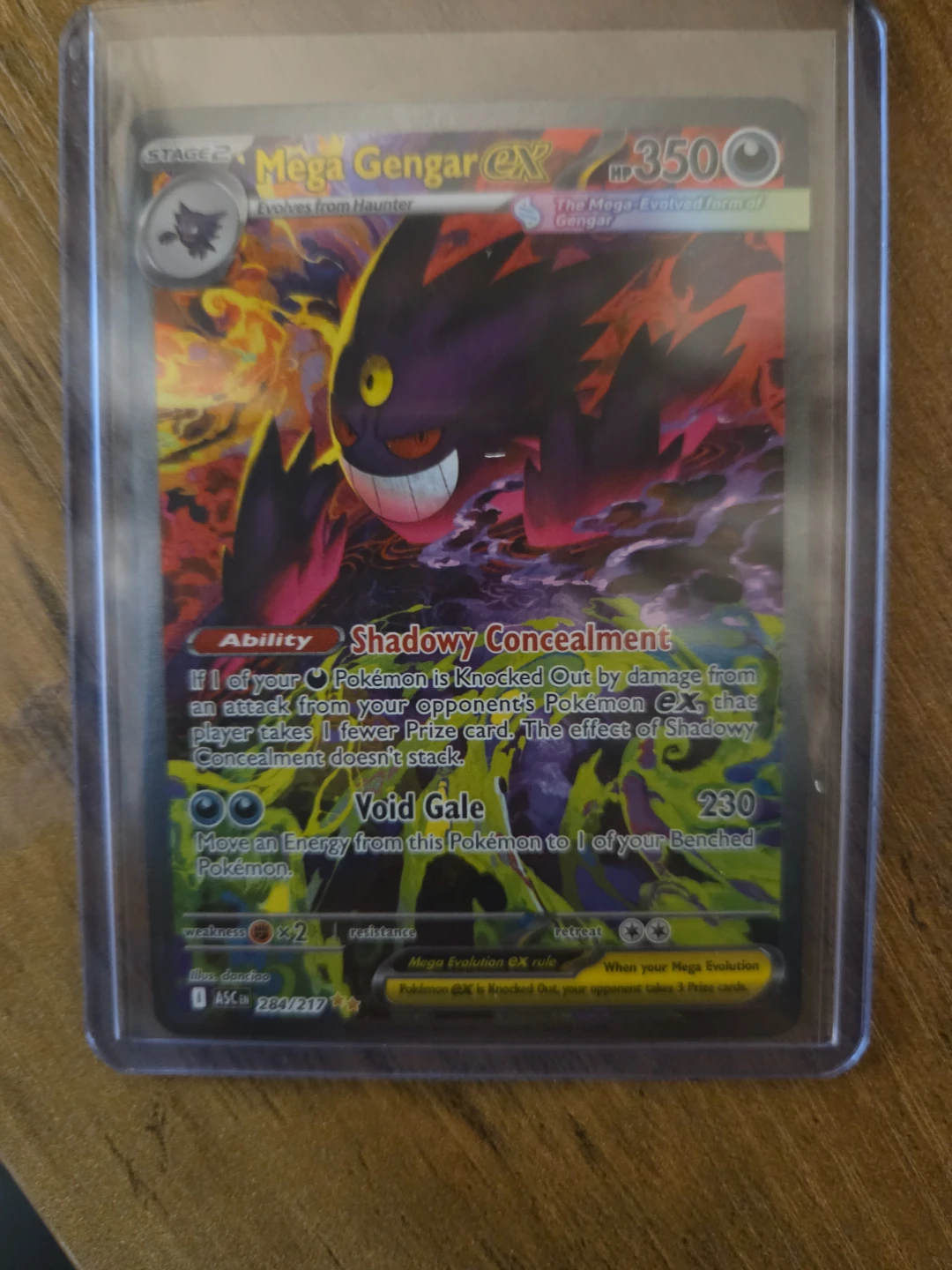 Pokemon TCG Mega Gengar EX SIR