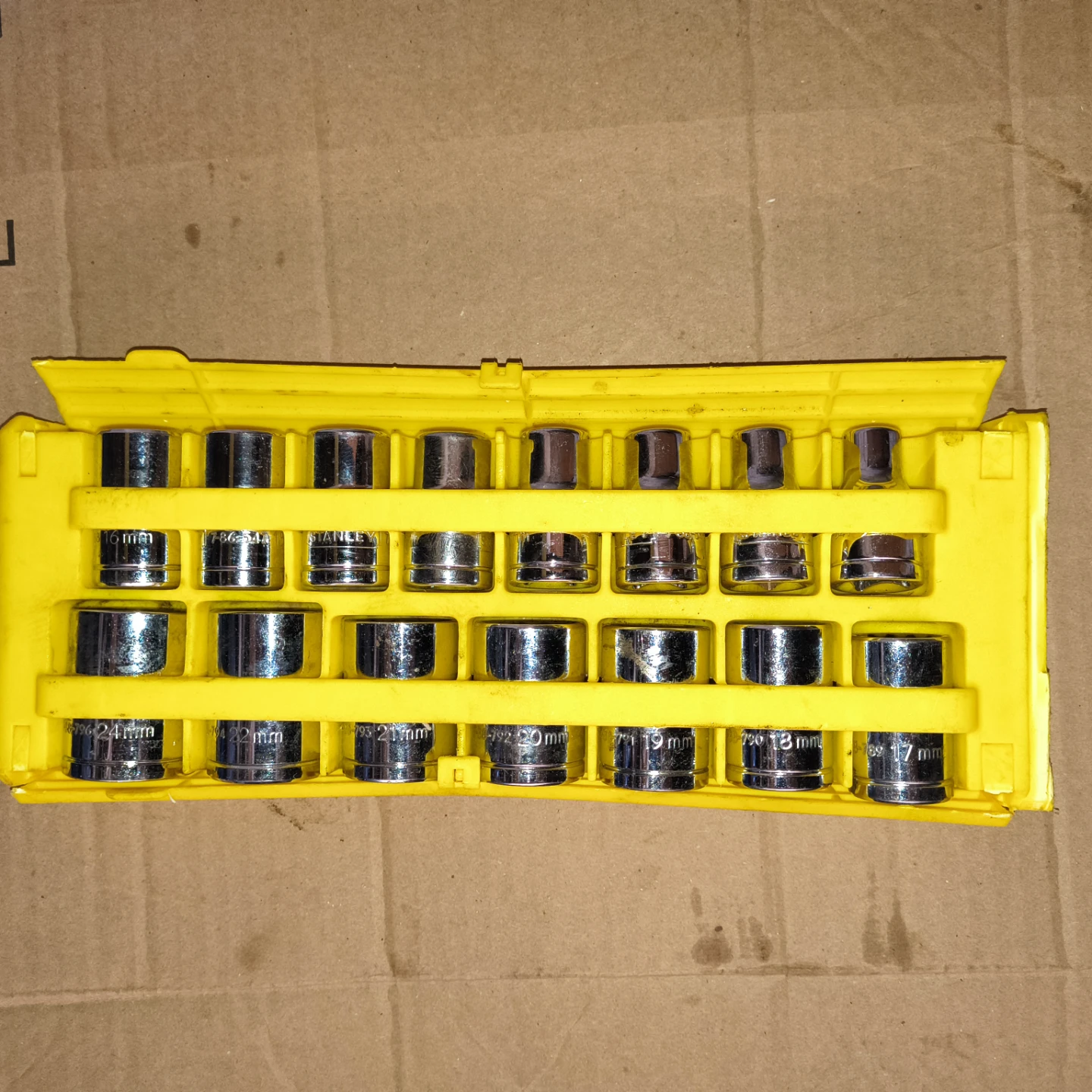 15-Piece Stanley 1/2 in Stainless Steel Socket Set - photo 3