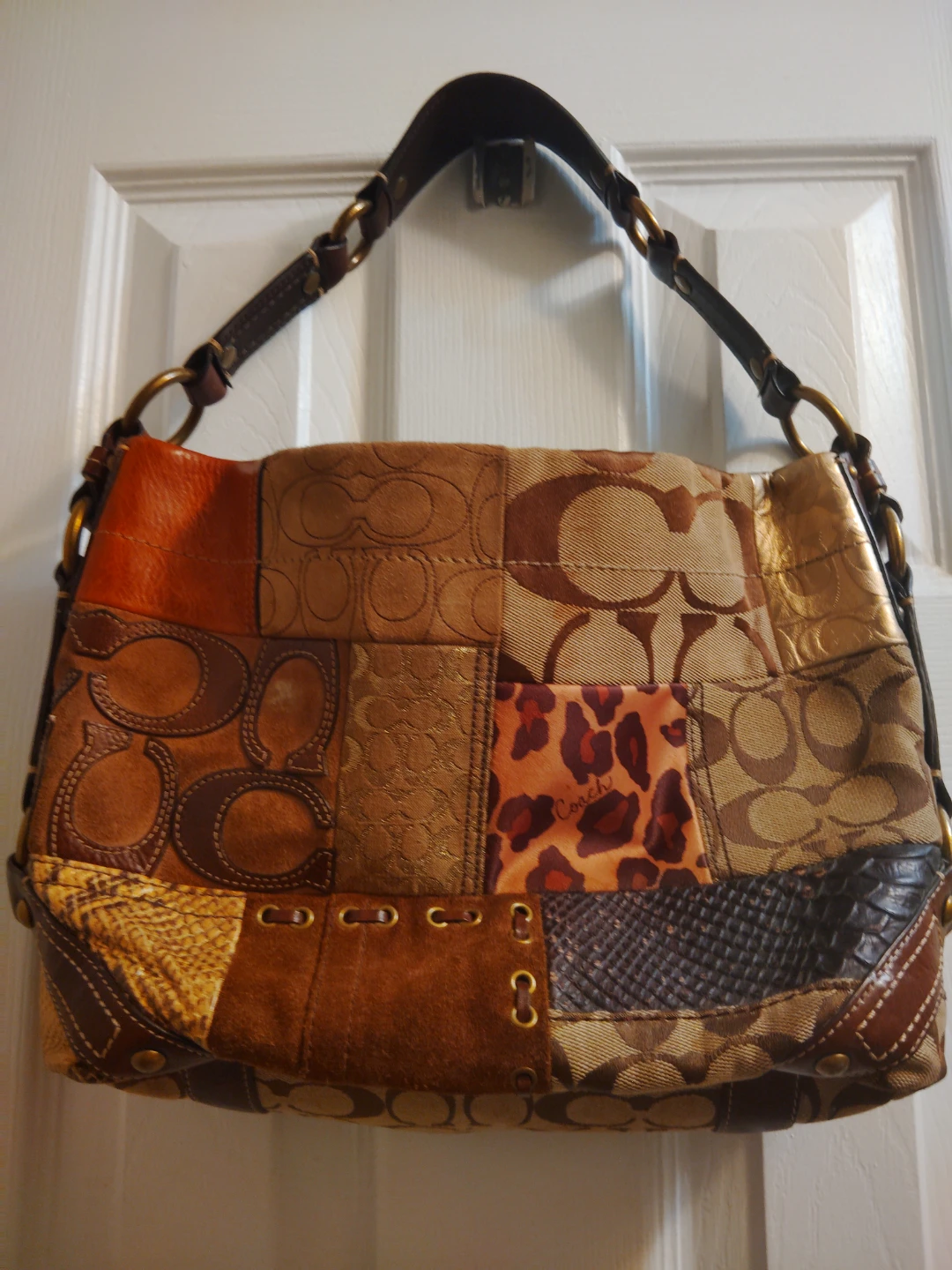 Authentic Y2K Vintage Coach Bag + Matching Wallet Set - photo 3