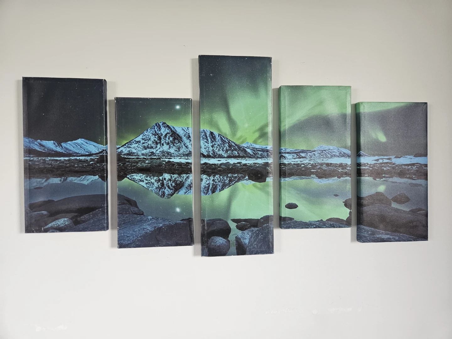 Northern Lights Canvas Wall Art Set