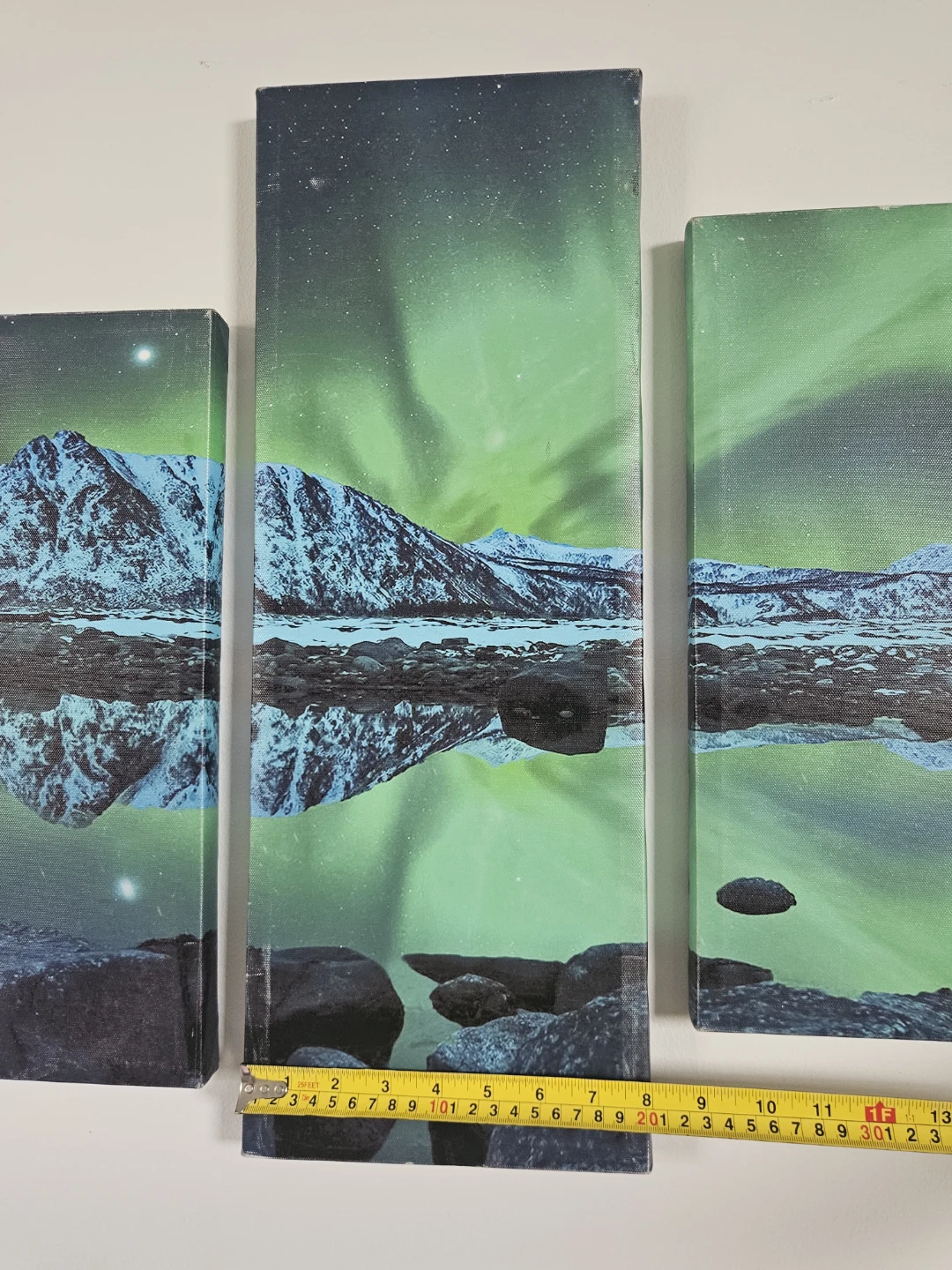 Northern Lights Canvas Wall Art Set - photo 2