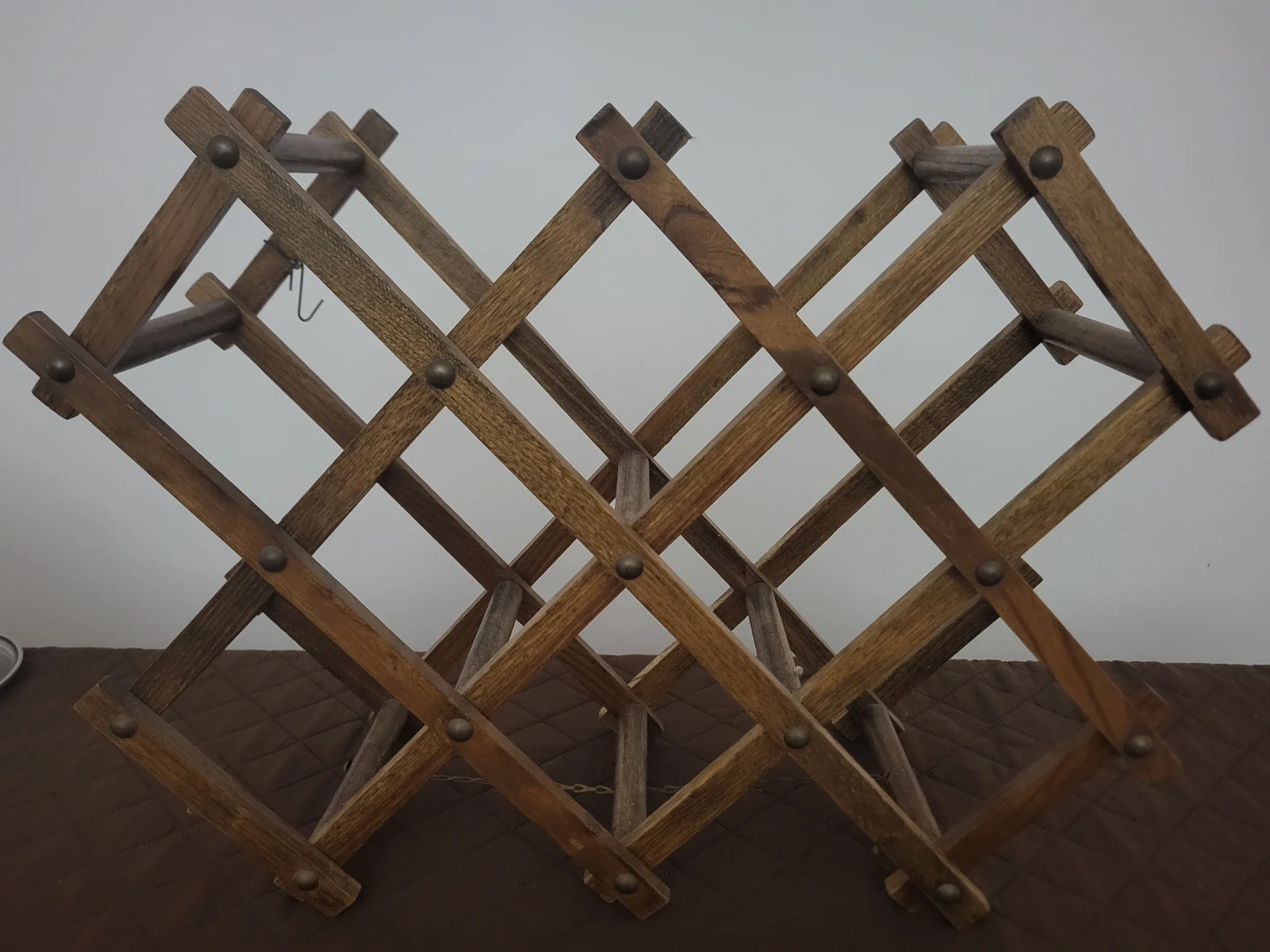 Wooden Folding Wine Rack - photo 4