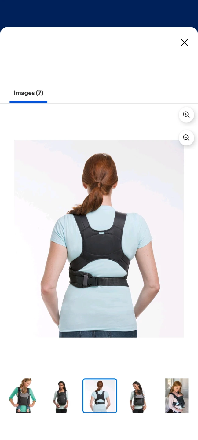Infantino Up Close Newborn Carrier - Grey - photo 4