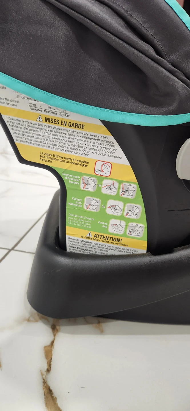 Cosco Infant Car Seat - photo 4