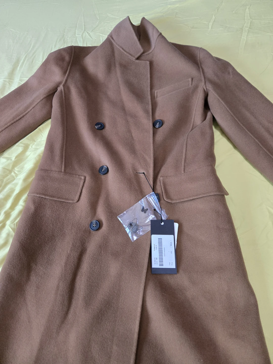 Max Mara Camel Wool Coat - photo 4