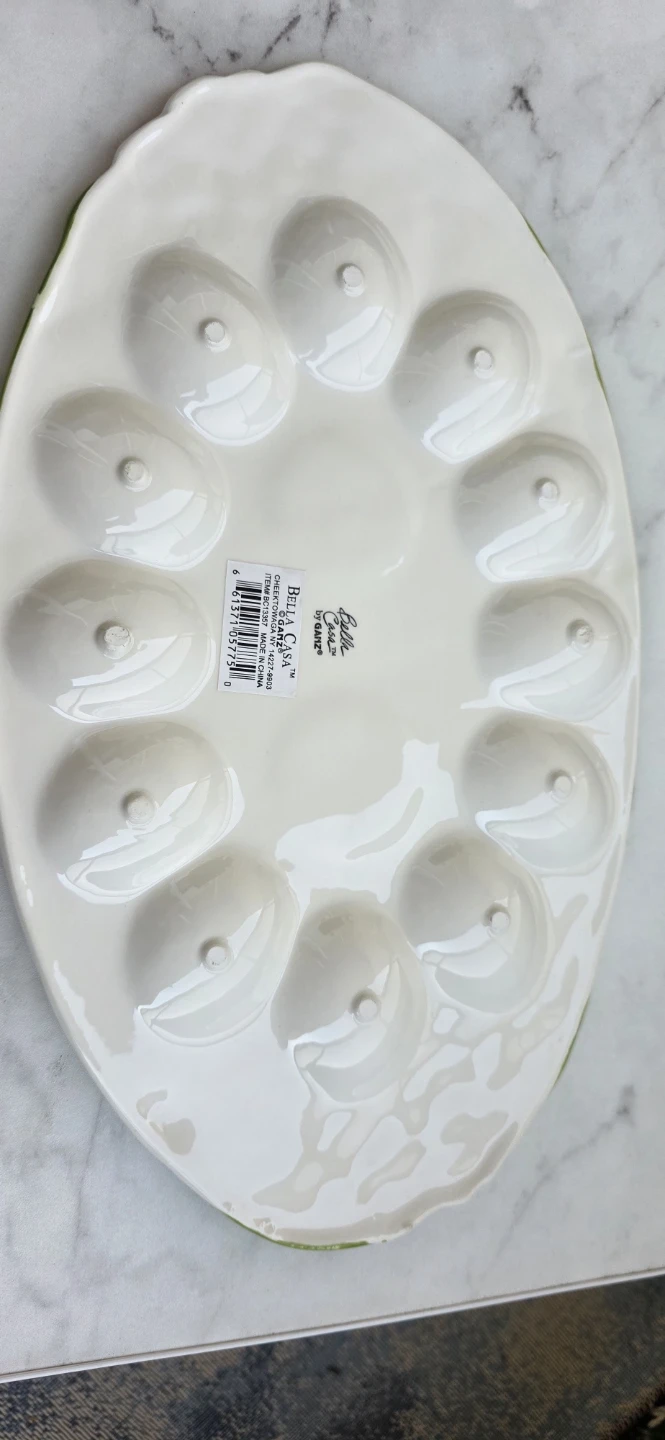 Bella Casa Egg Platter - photo 2