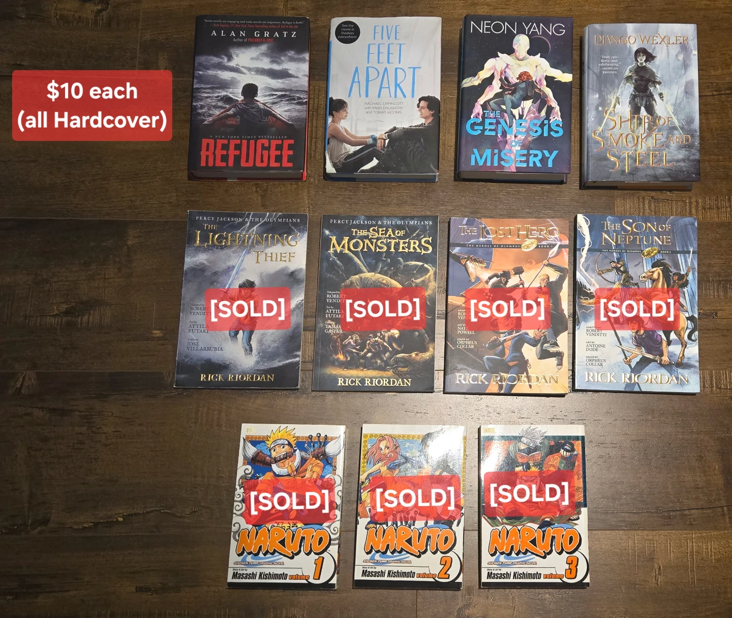 BOOK SALE — Moving Out! Everything Must Go    (2/3)