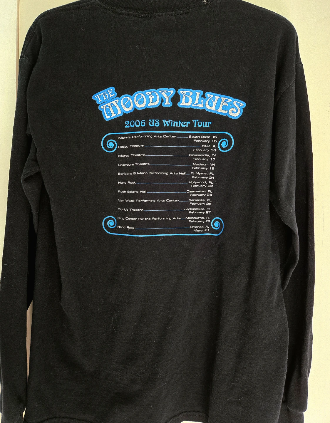 The Moody Blues 2006 40th Anniversary  Shirt - photo 3