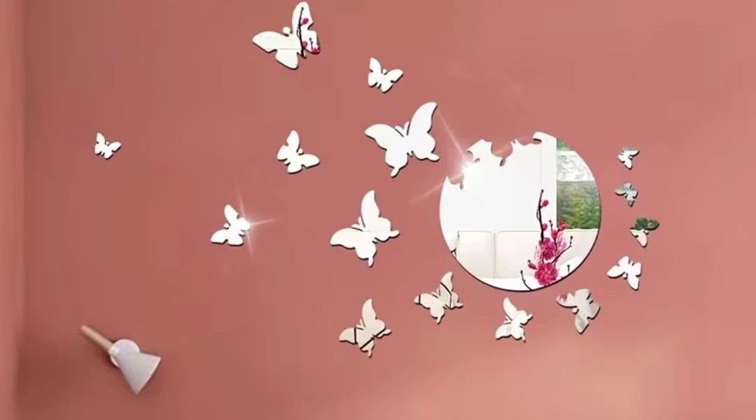 Butterfly Mirror Wall Decals - photo 3