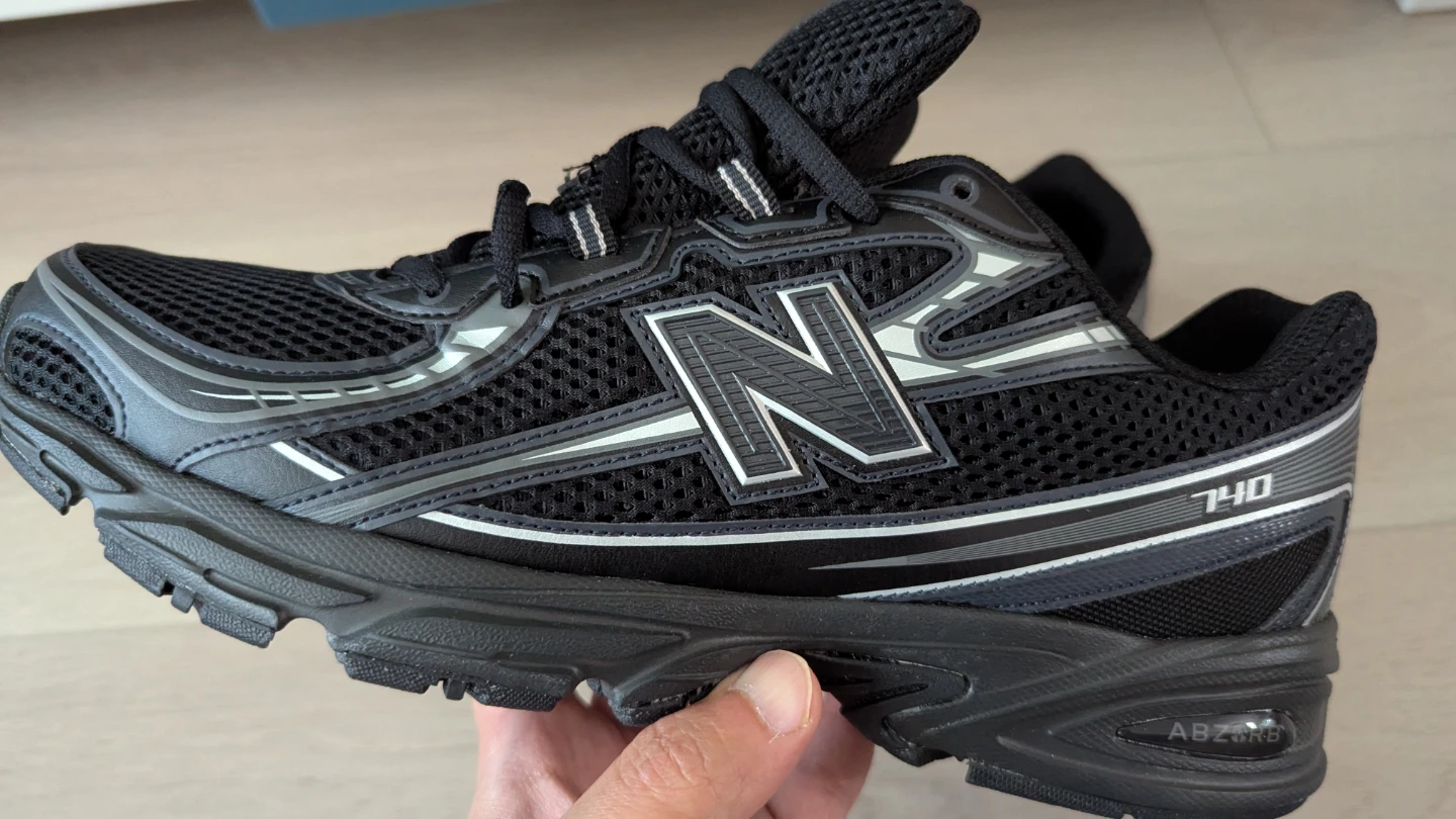 New Balance 740 Running Shoes - Black Men's US 10.5 - photo 3