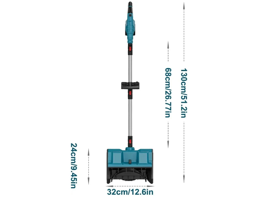 21V Cordless Electric Snow Shovel Snow blower - photo 5