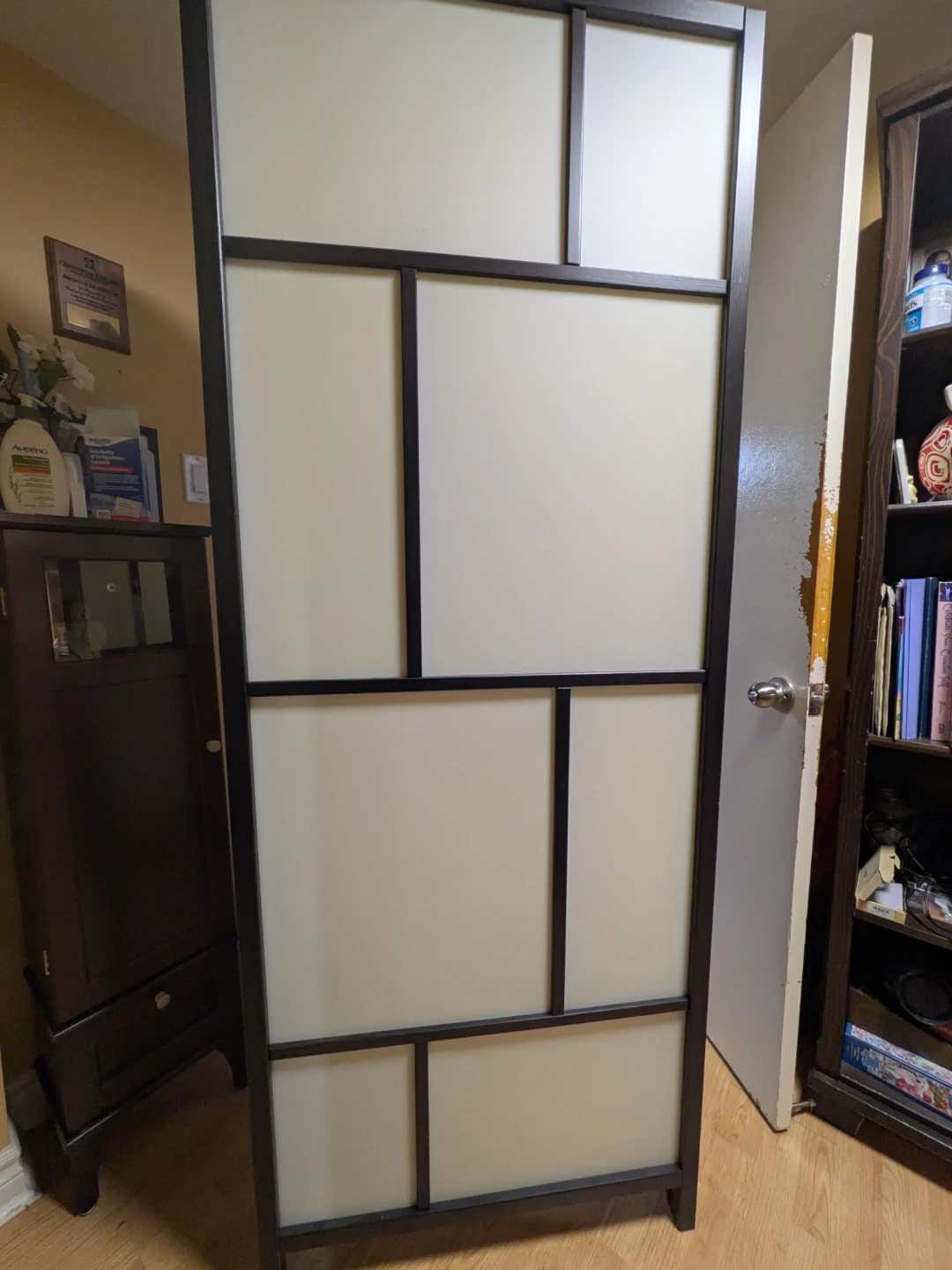 3-Panel Folding Room Divider Screen