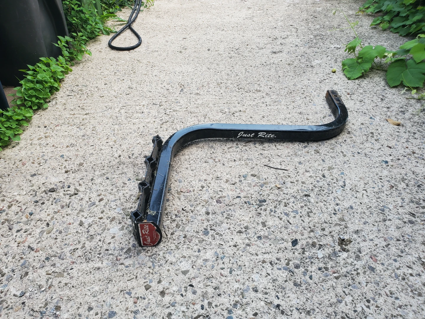 Bike rack hitch