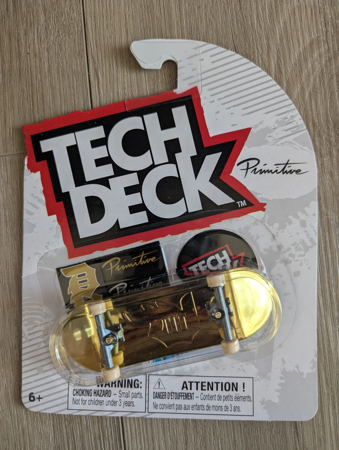 Tech Deck Primitive Fingerboard - Gold