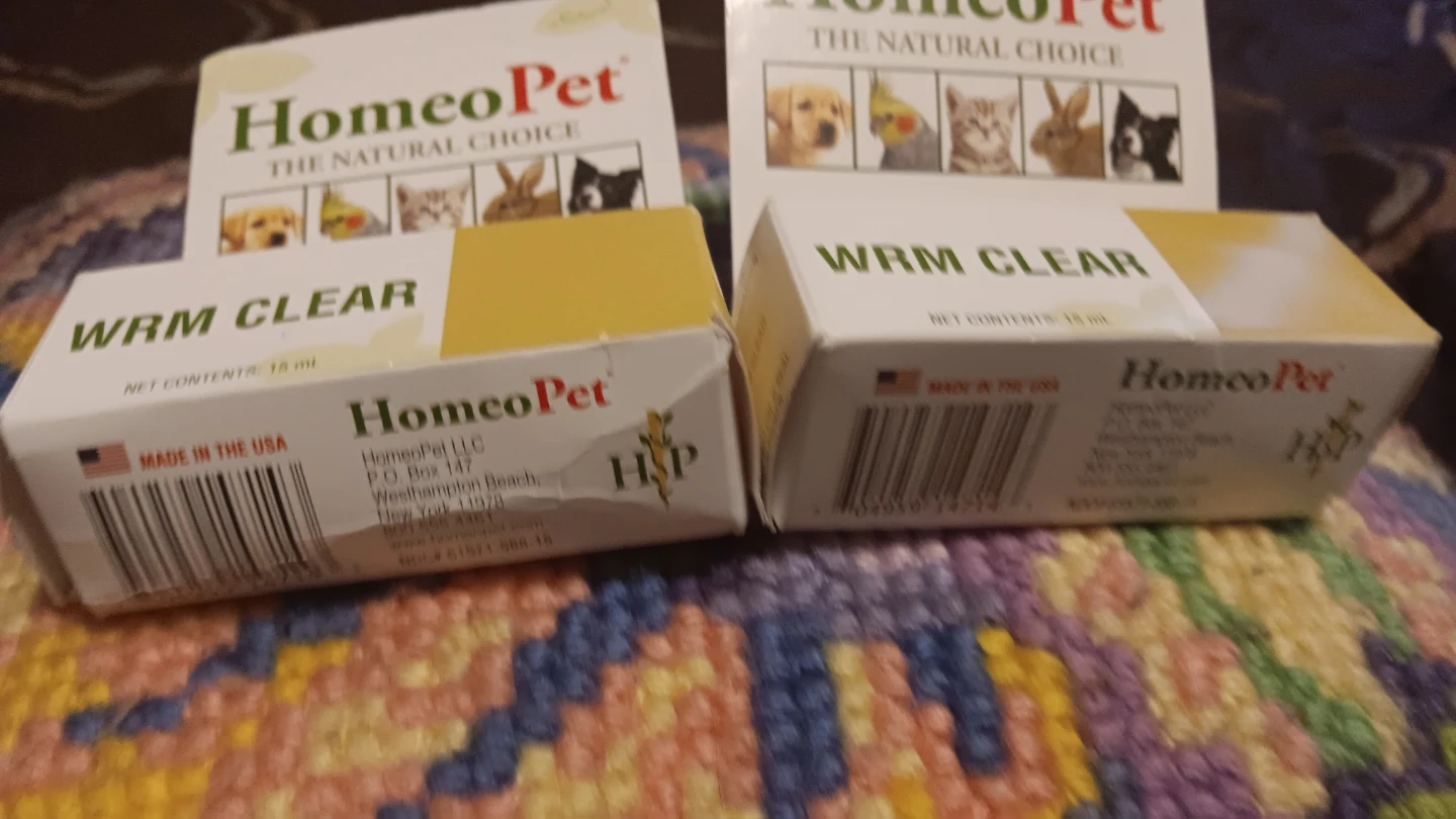HomeoPet WRM CLEAR 15ml Pet Worm Treatment (2 Pack) - photo 3