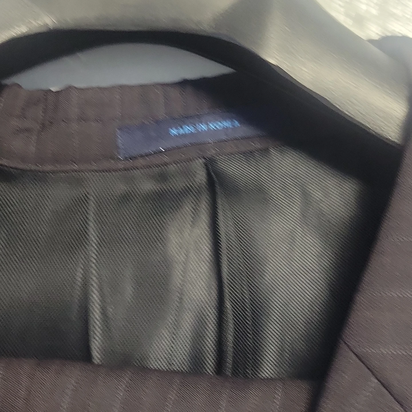Men's Pinstripe Suit Jacket - photo 4