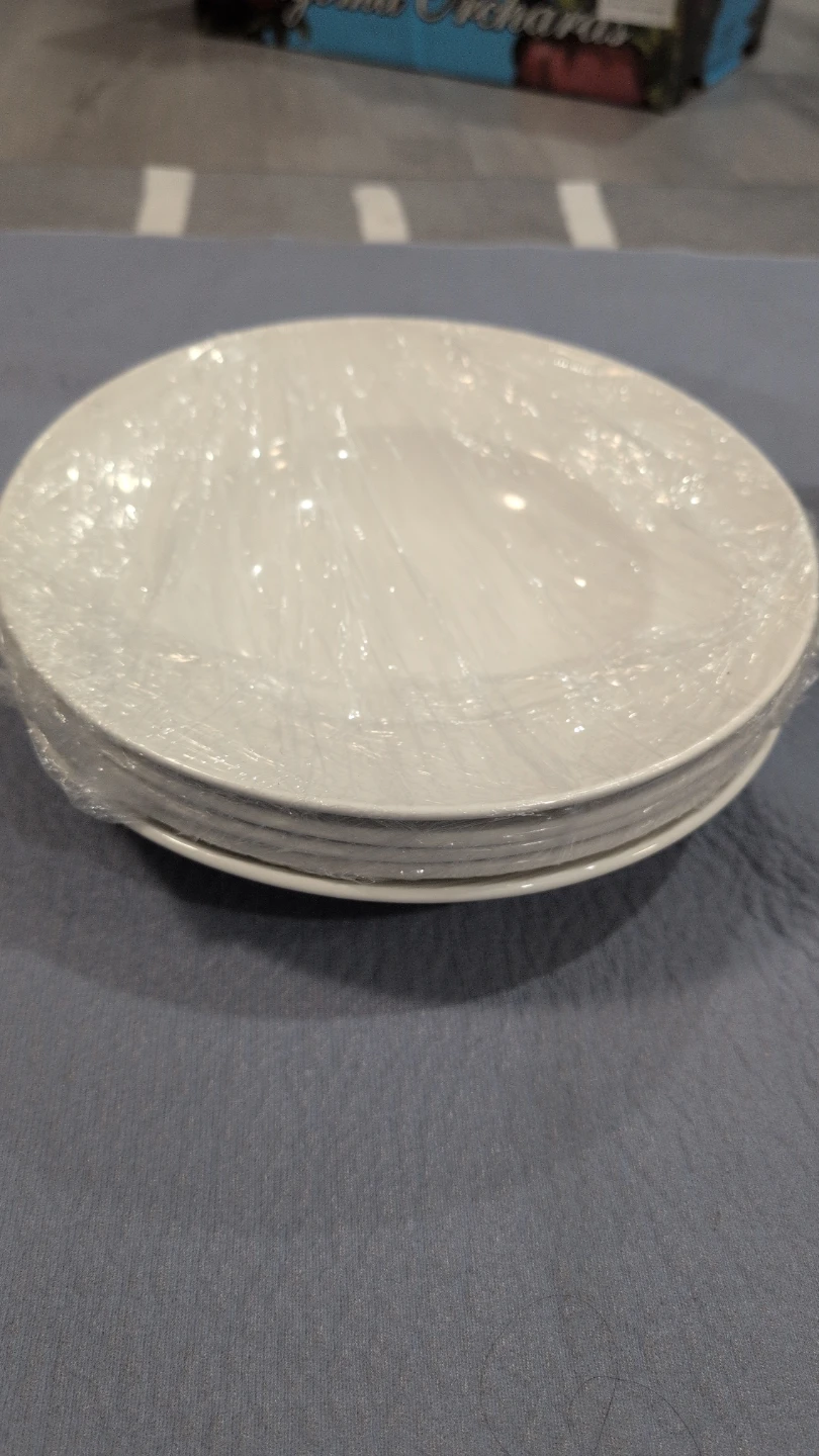 5 Steelite international white pasta bowls,  Made in England - photo 2